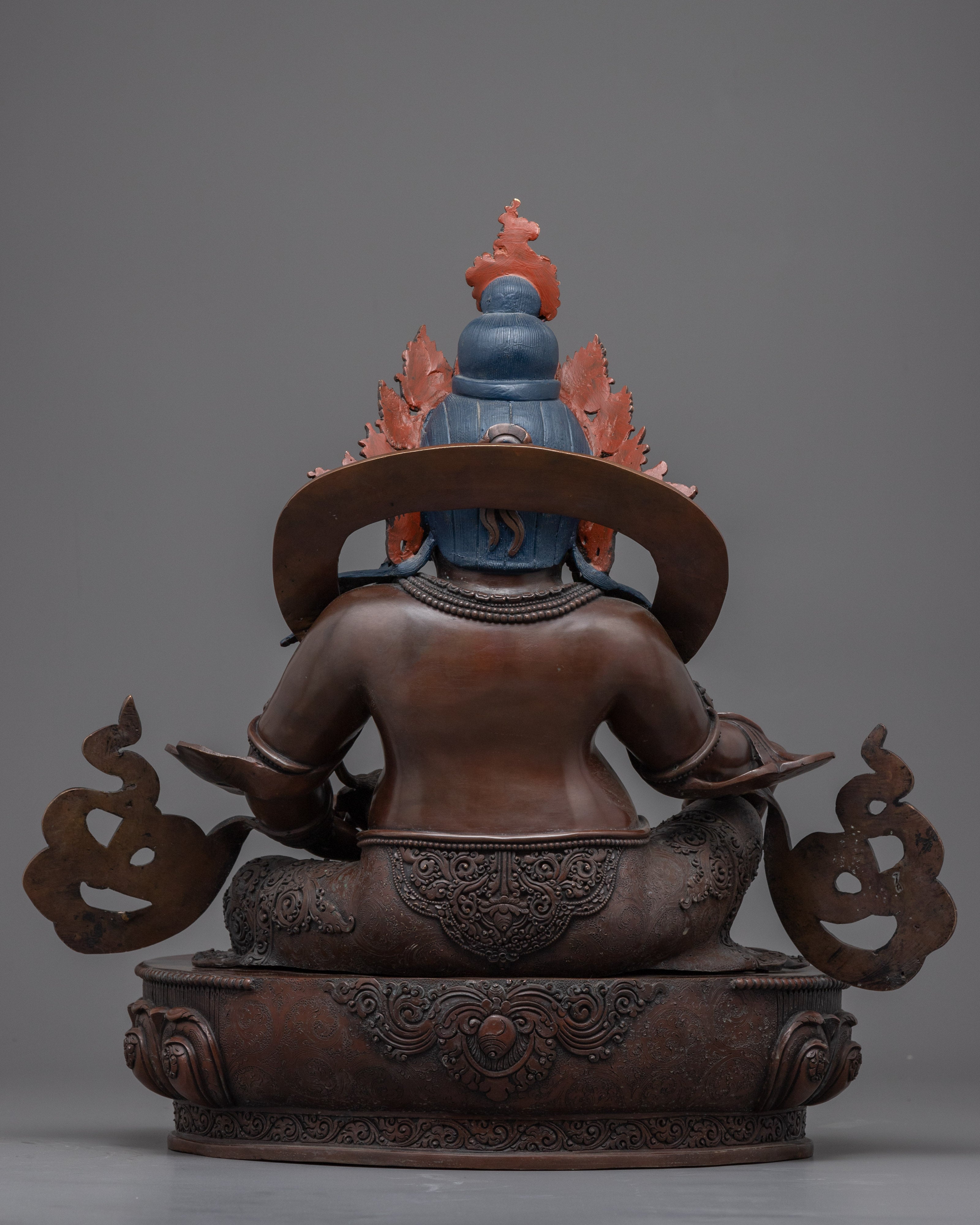 God Of Wealth And Prosperity Dzambhala | Himalayan Oxidized Art