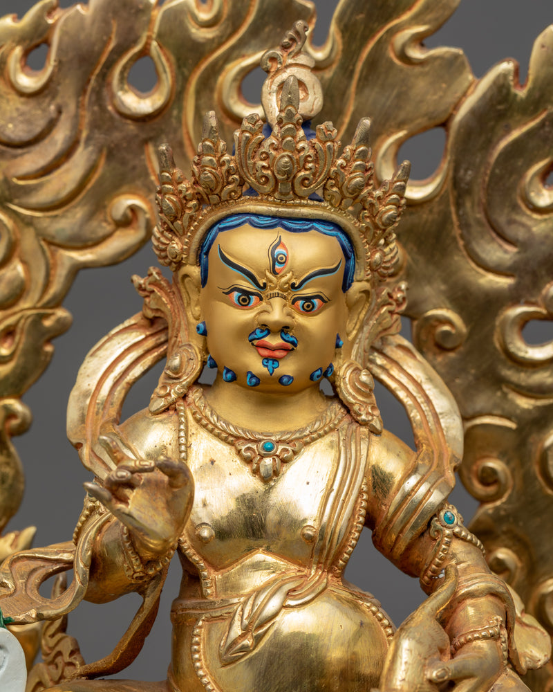God Vaishravana (Namtoshe) Statue | Himalayan Fine Artwork