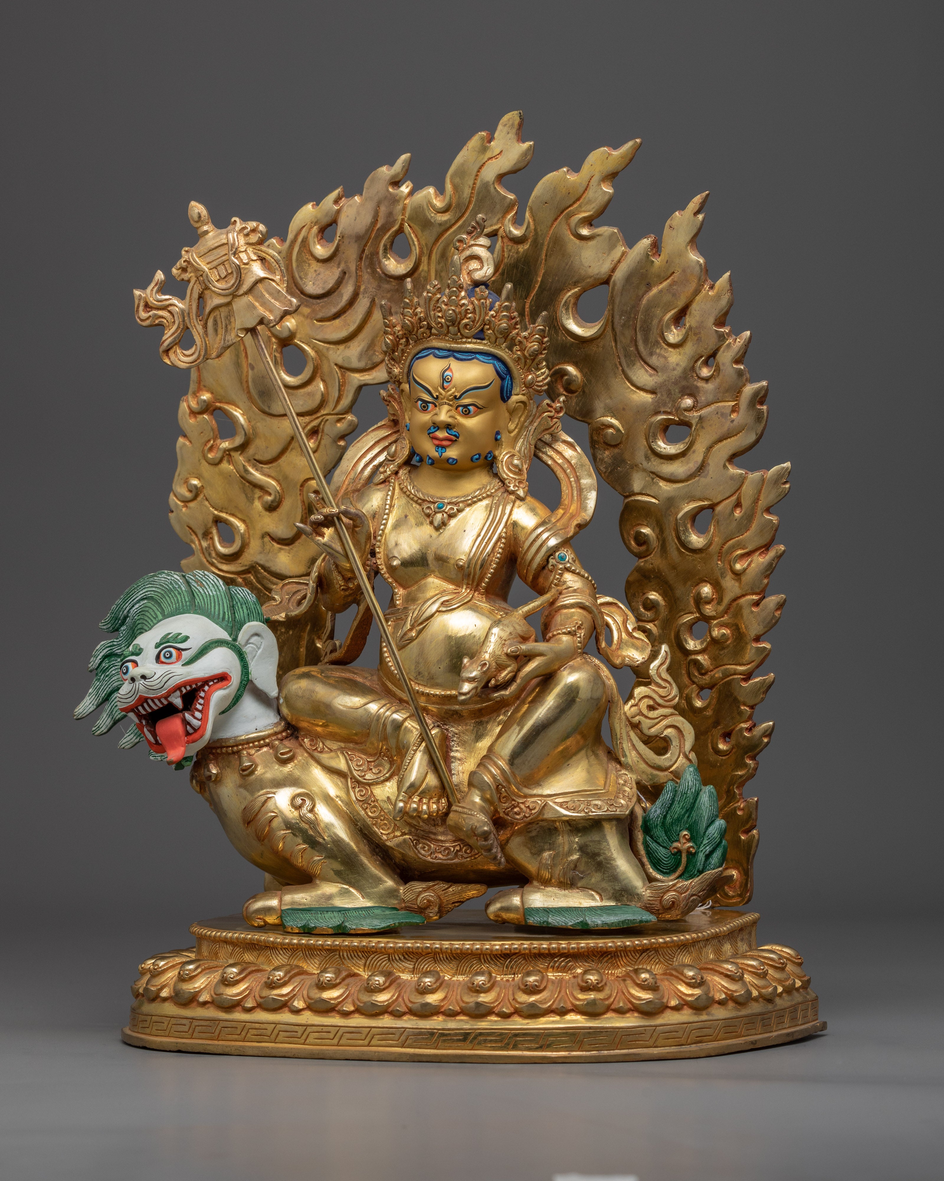 God Vaishravana (Namtoshe) Statue | Himalayan Fine Artwork