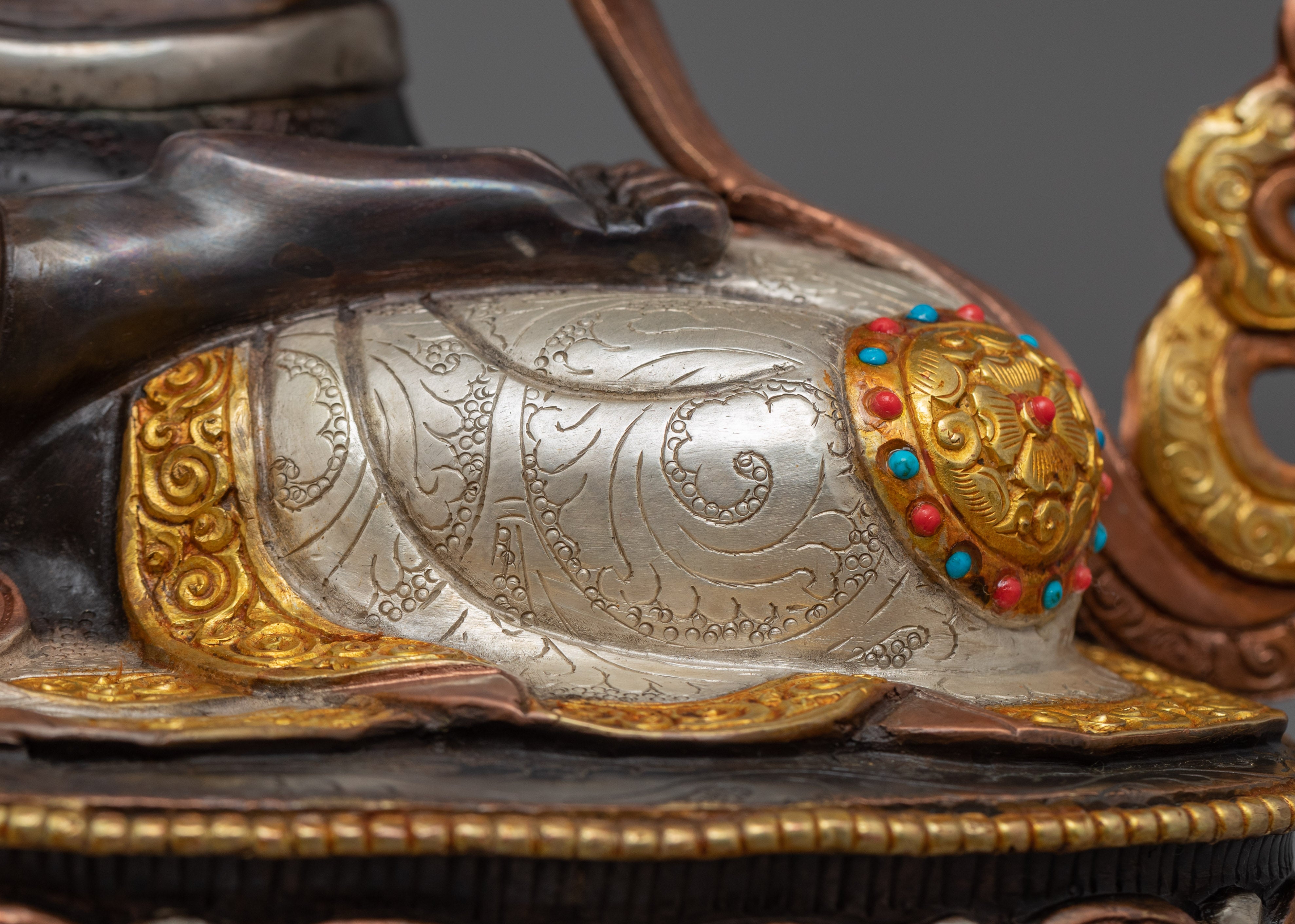 Manjushri Buddha Statue | Traditional Himalayan Art of Nepal