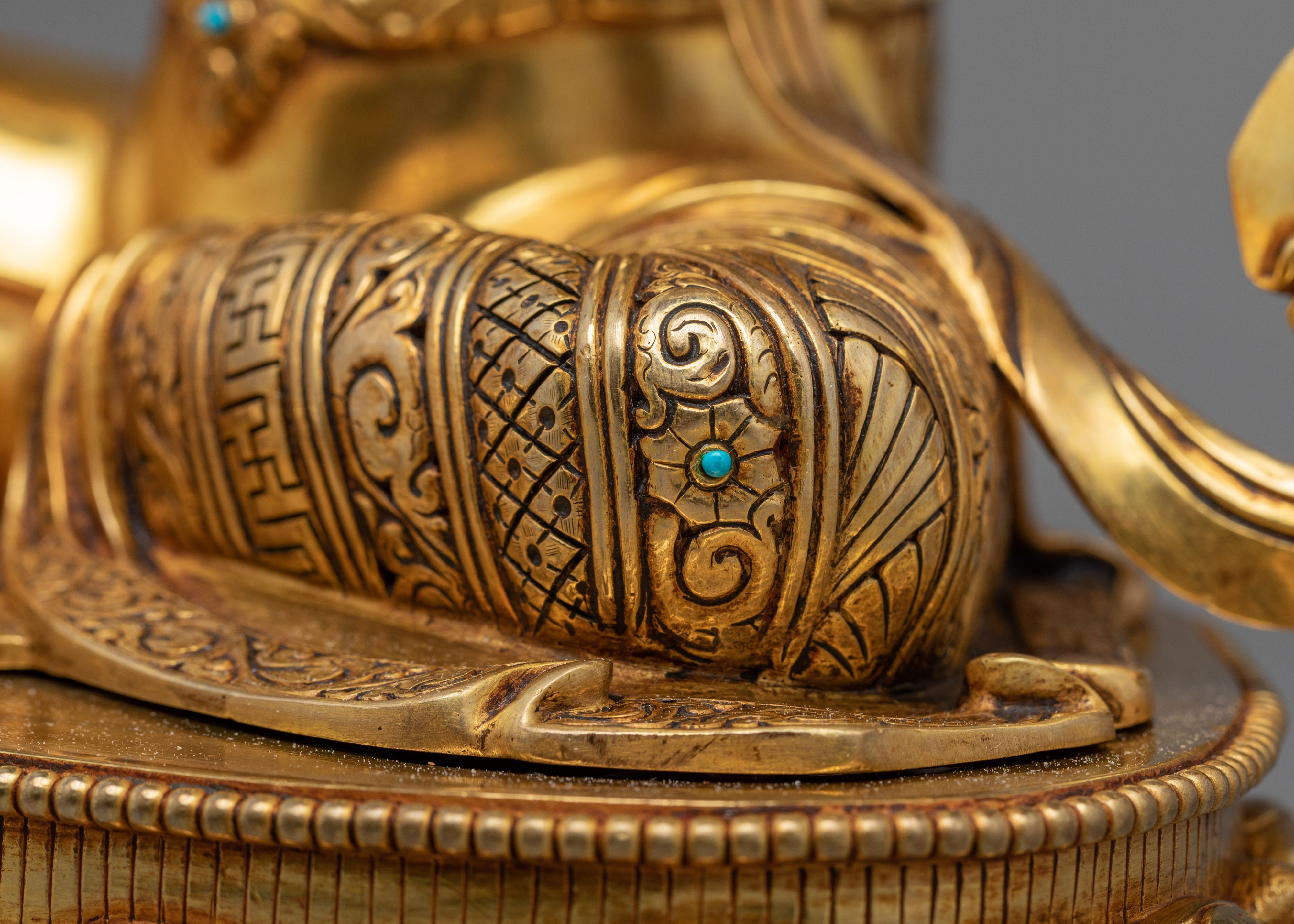 Green Tara Yoga Statue | Handmade Ancient Craftsmanship of Nepal