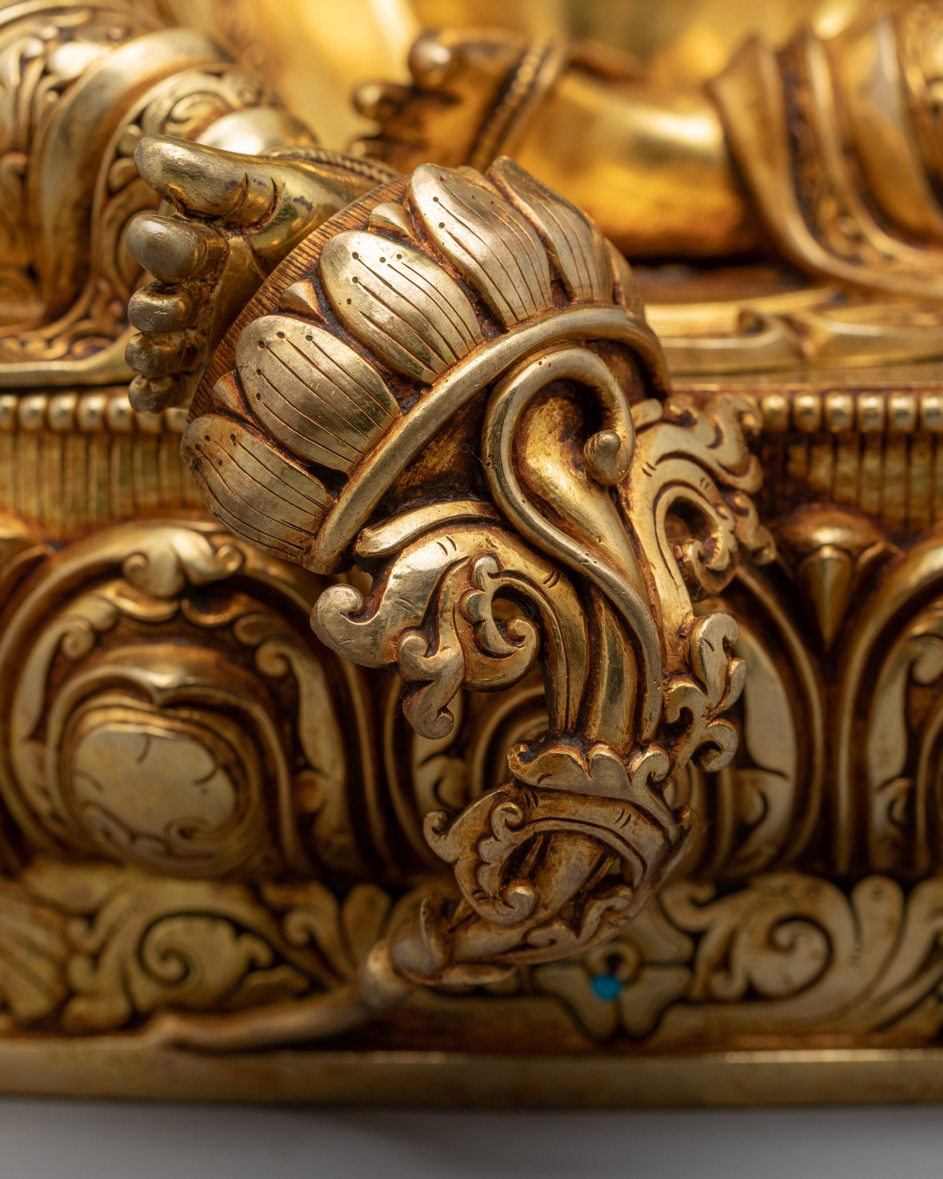 Green Tara Yoga Statue | Handmade Ancient Craftsmanship of Nepal