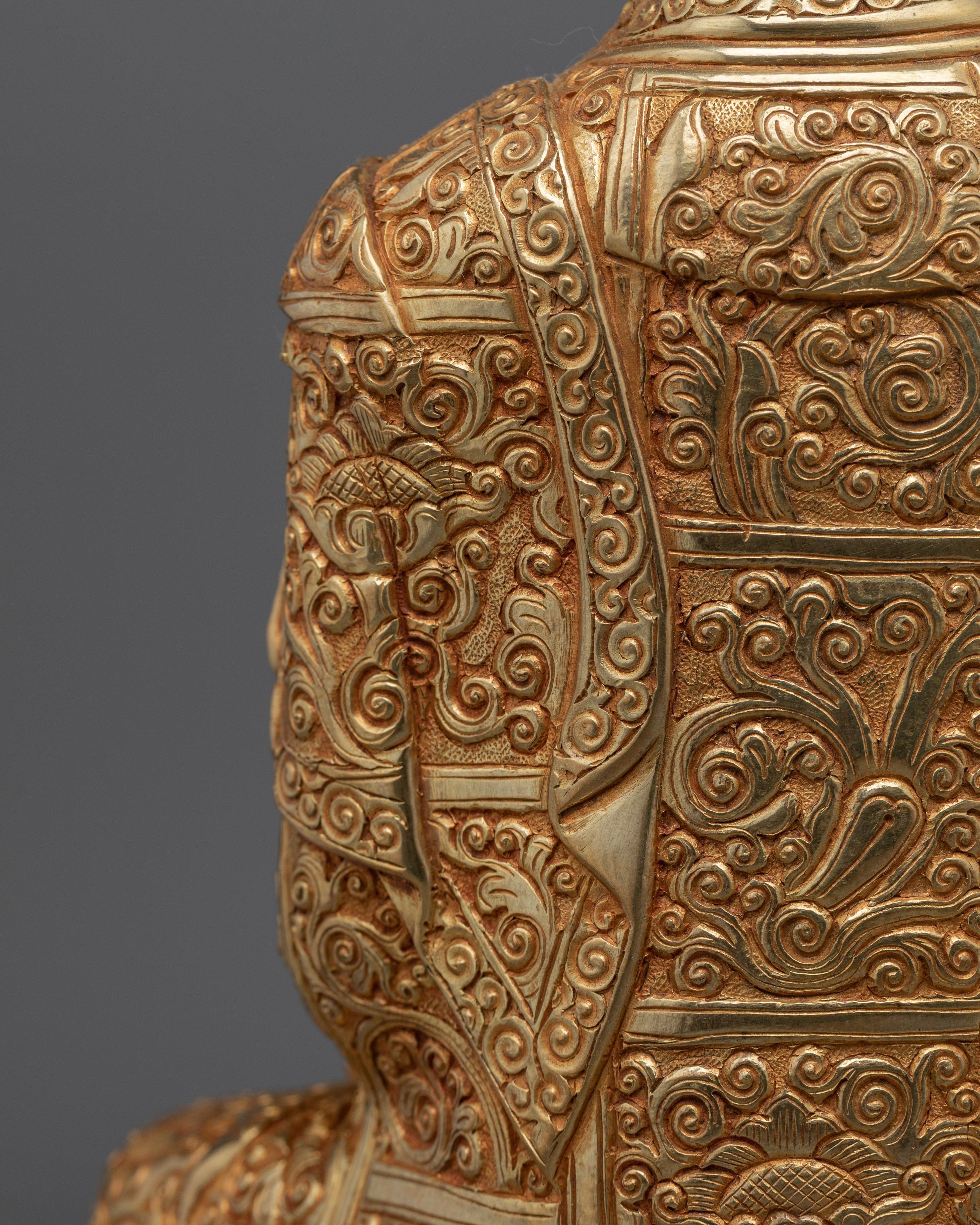 Historical Buddha Shakyamuni Handmade Sculpture | Traditional Buddhist Art