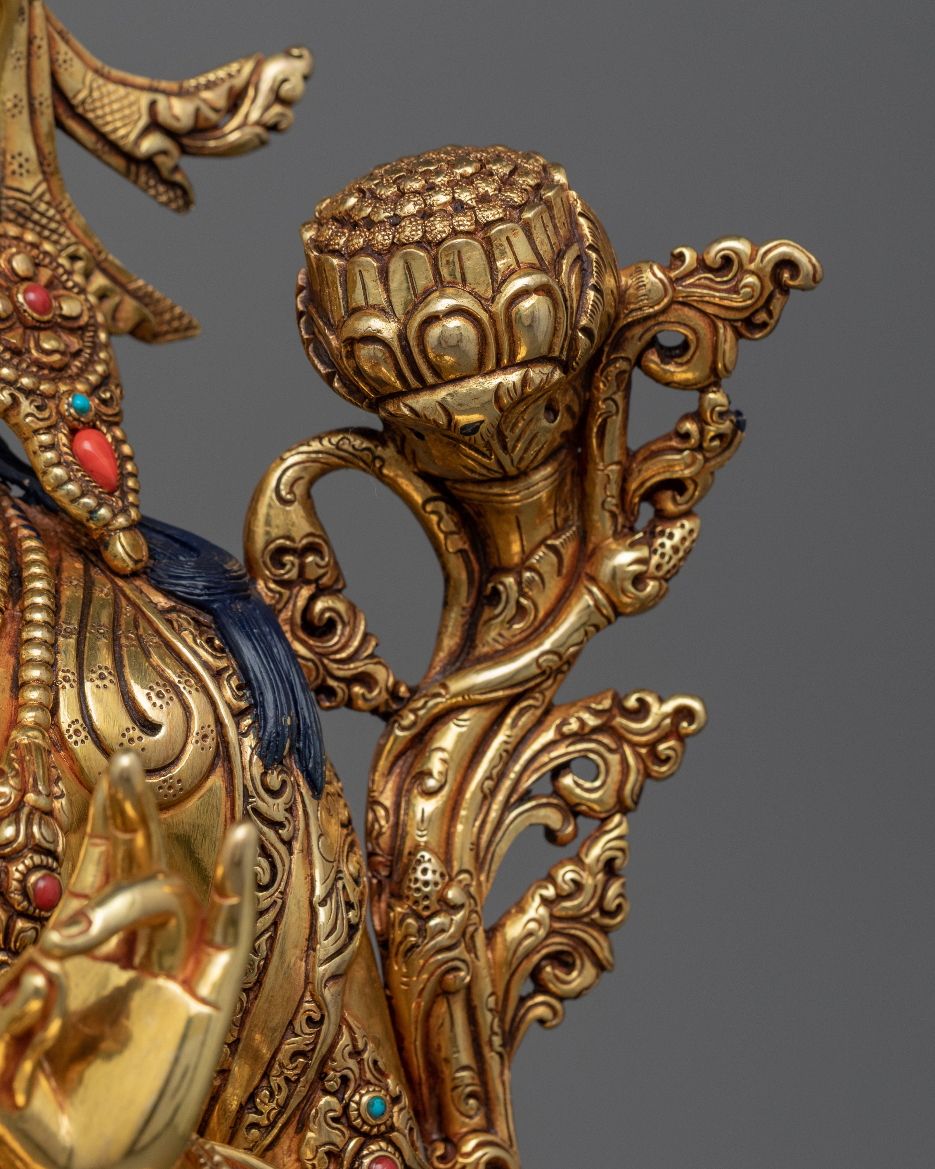 Green Tara Image Statue | Female Buddha Sculpture