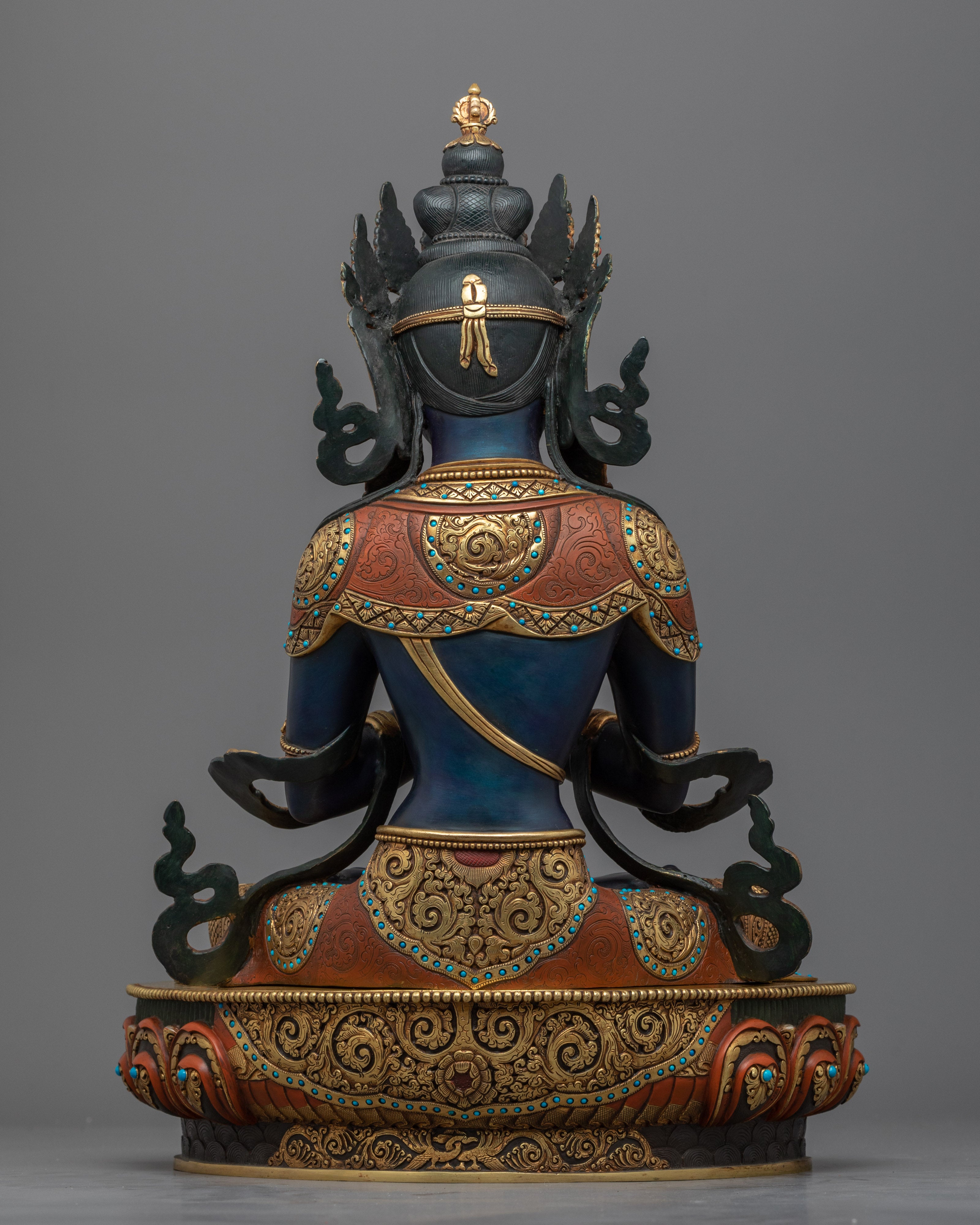 Buddha Vajradhara Rare Statue | Himalayan Handmade Art