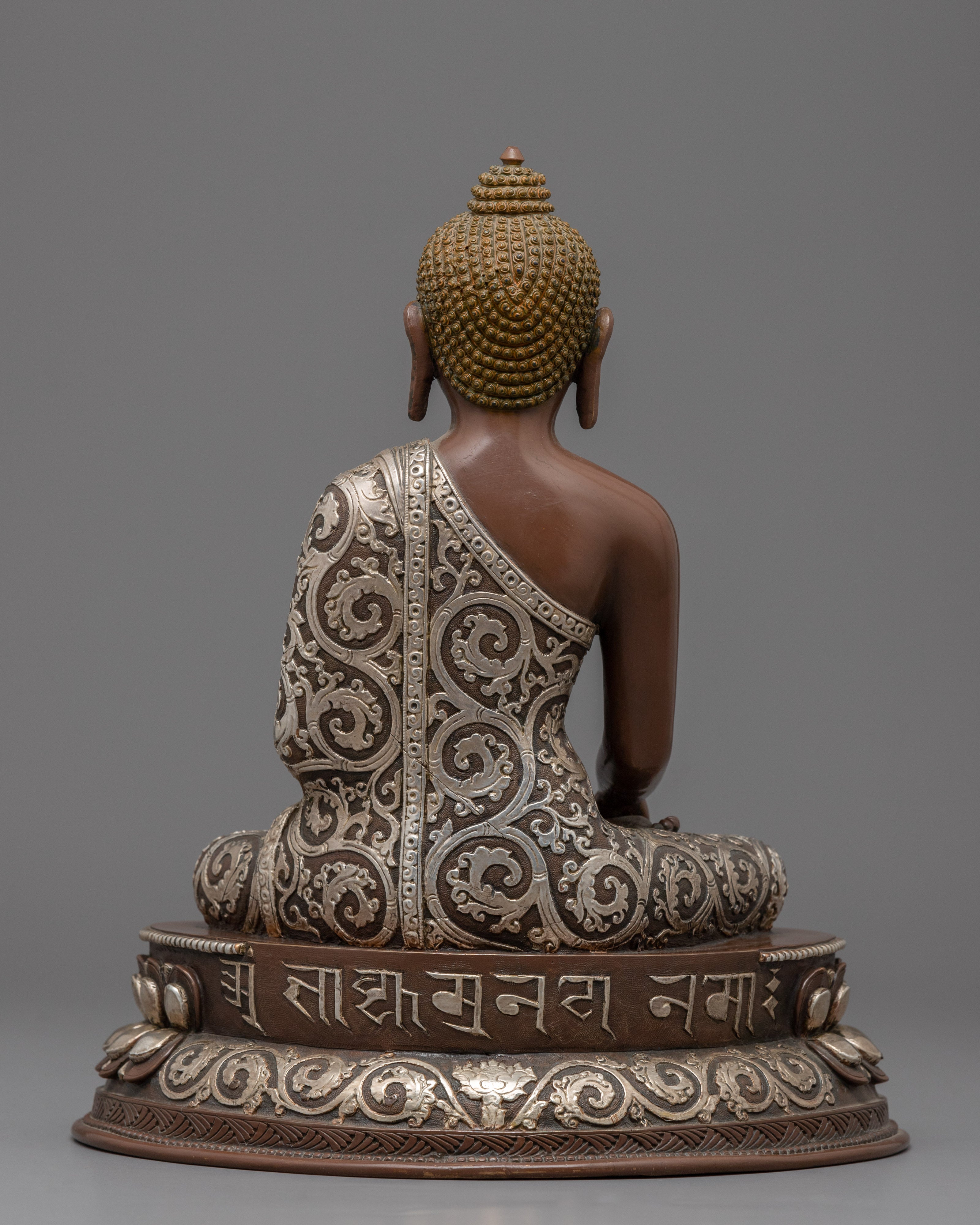 Gautama Buddha Statue | Hand-Crafted and Silver Plated Art