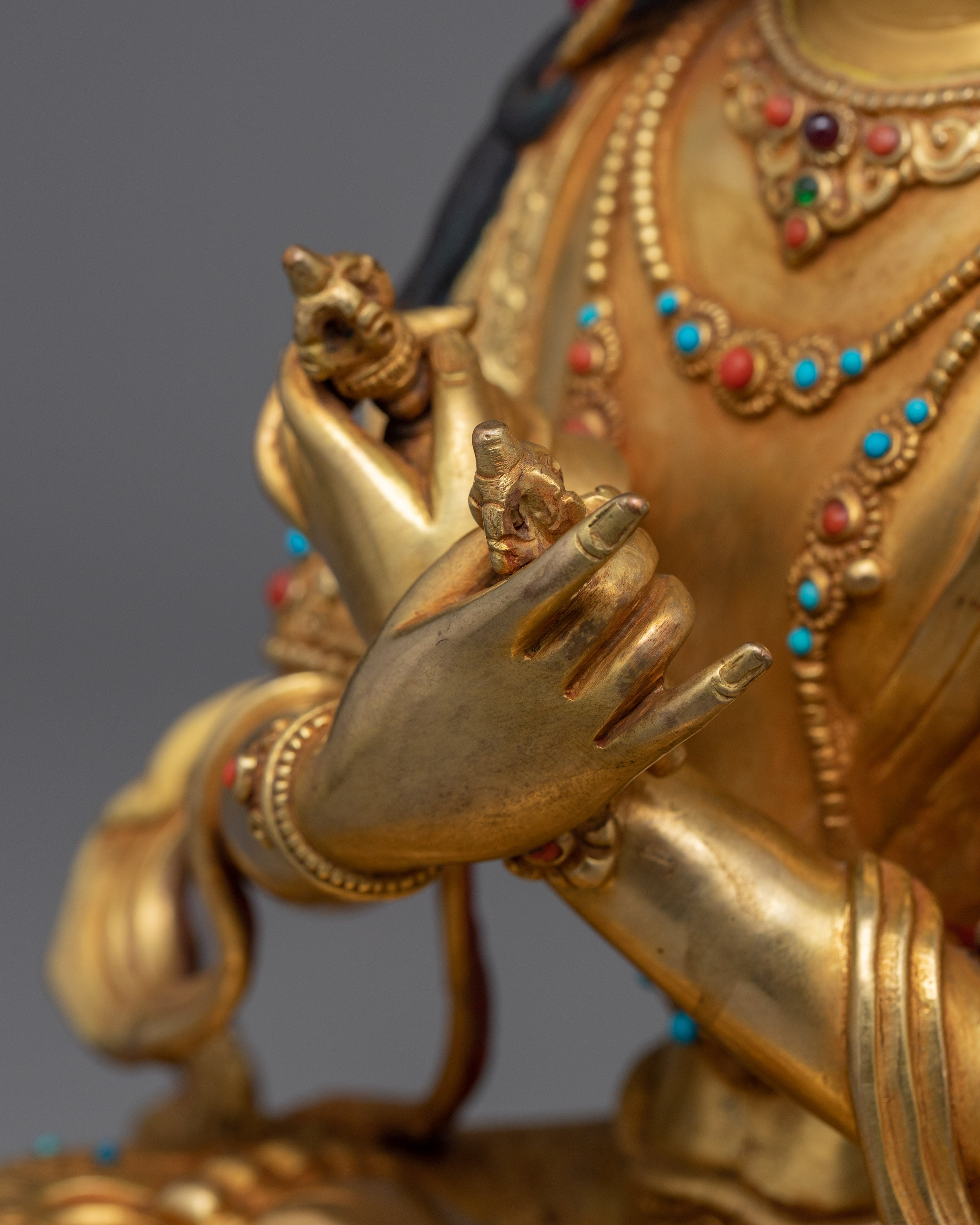 Hand Crafted Vajradhara Dorje Chang Statue | Buddhist Statue for Rituals & Meditation