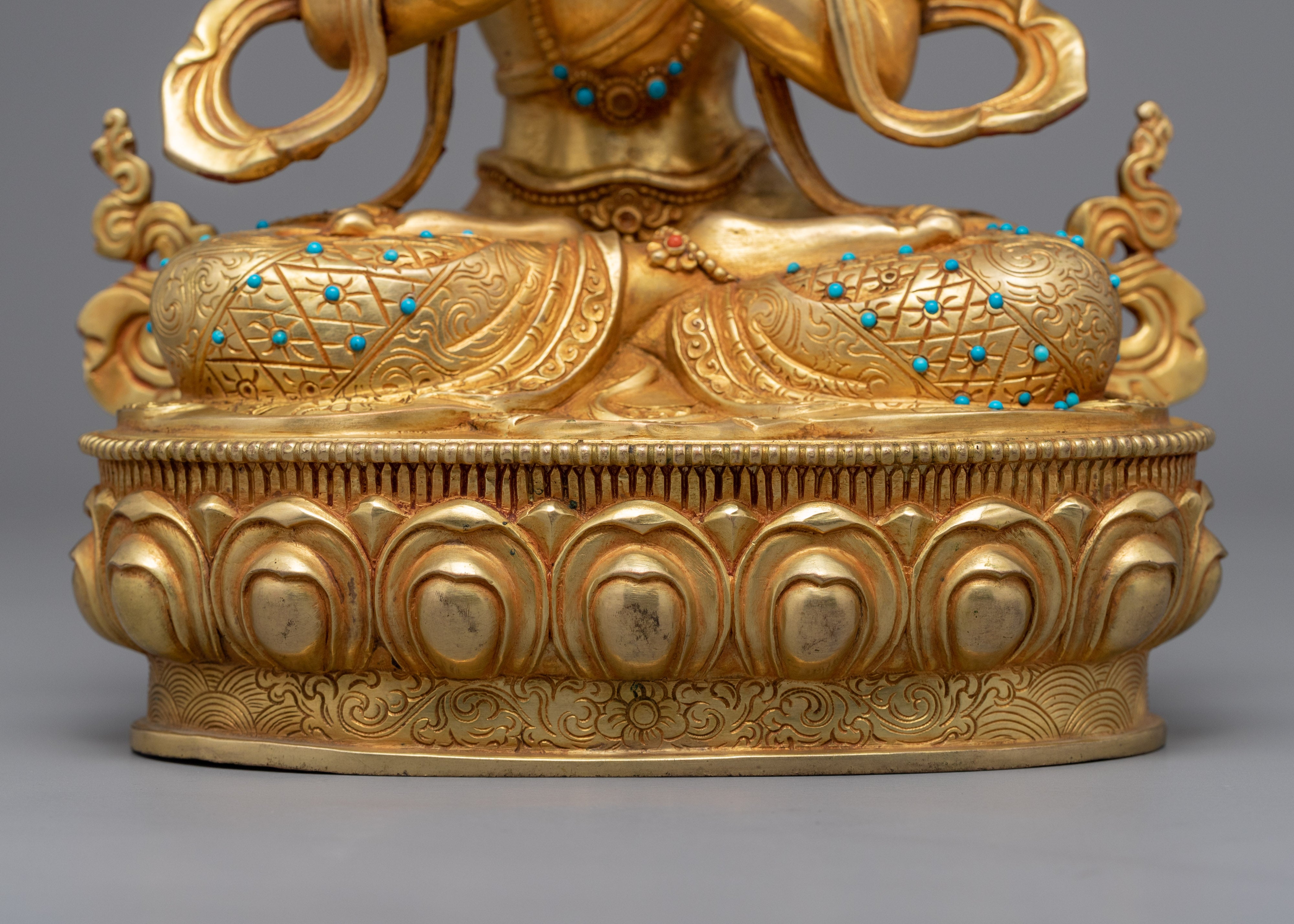 Hand Crafted Vajradhara Dorje Chang Statue | Buddhist Statue for Rituals & Meditation