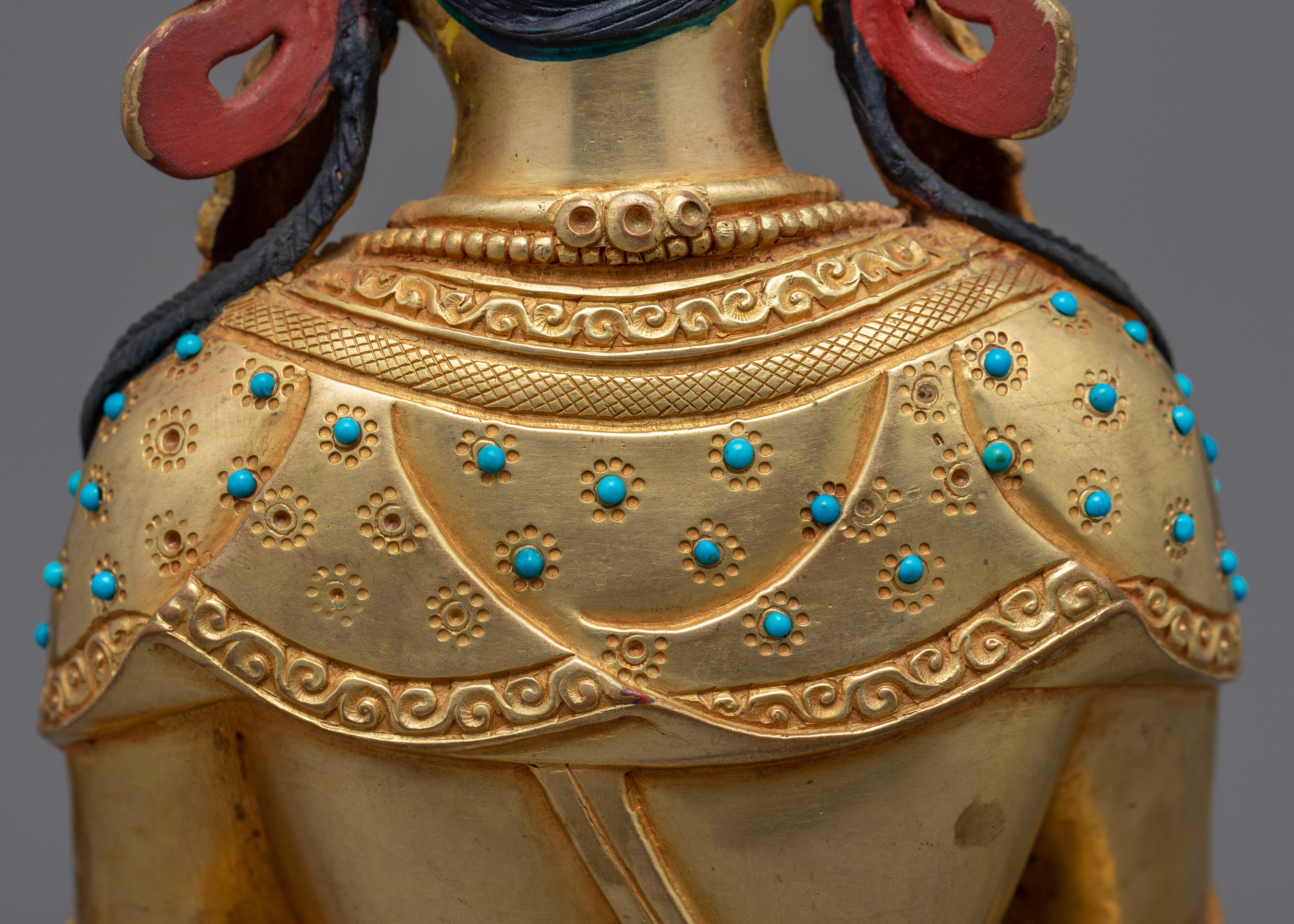 Hand Crafted Vajradhara Dorje Chang Statue | Buddhist Statue for Rituals & Meditation