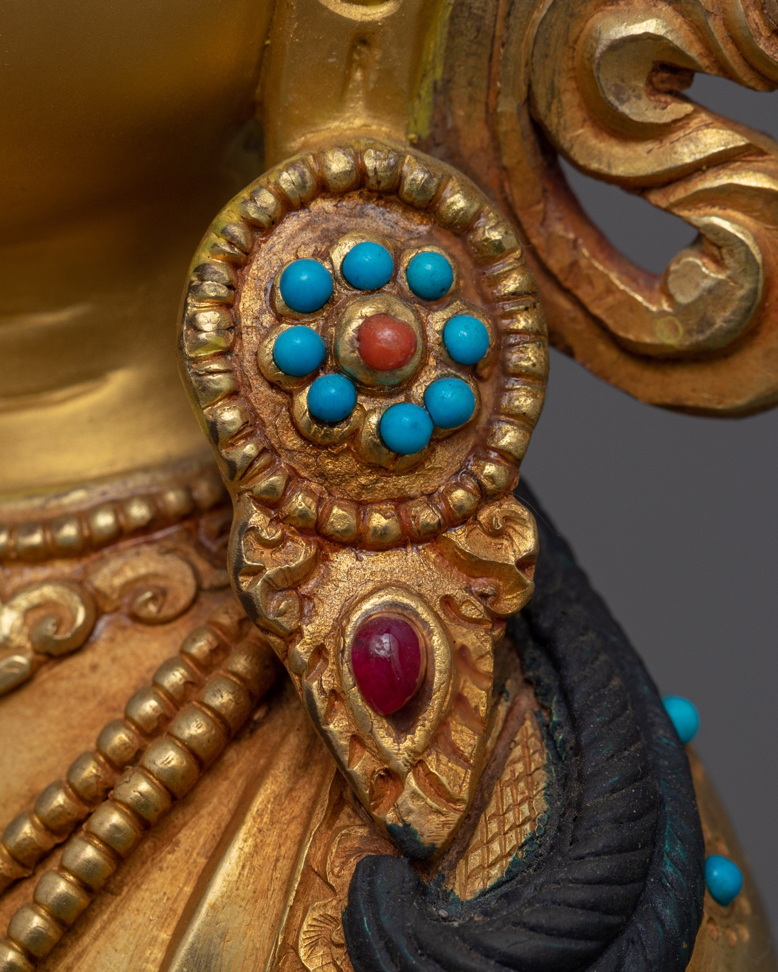 Hand Crafted Vajradhara Dorje Chang Statue | Buddhist Statue for Rituals & Meditation