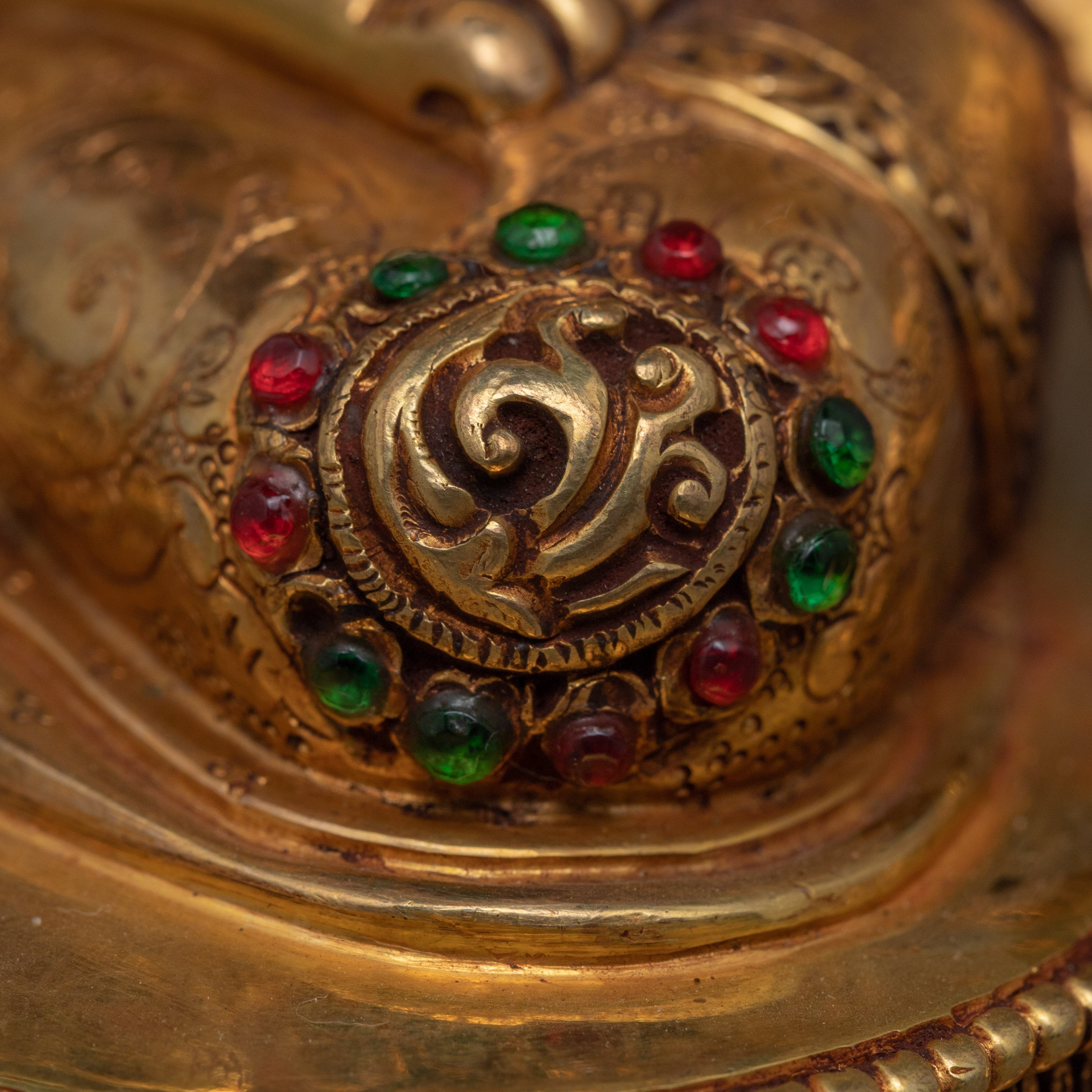 Tibetan Vajrasattva  Bodhisattva Sculpture | Traditional Himalayan Art