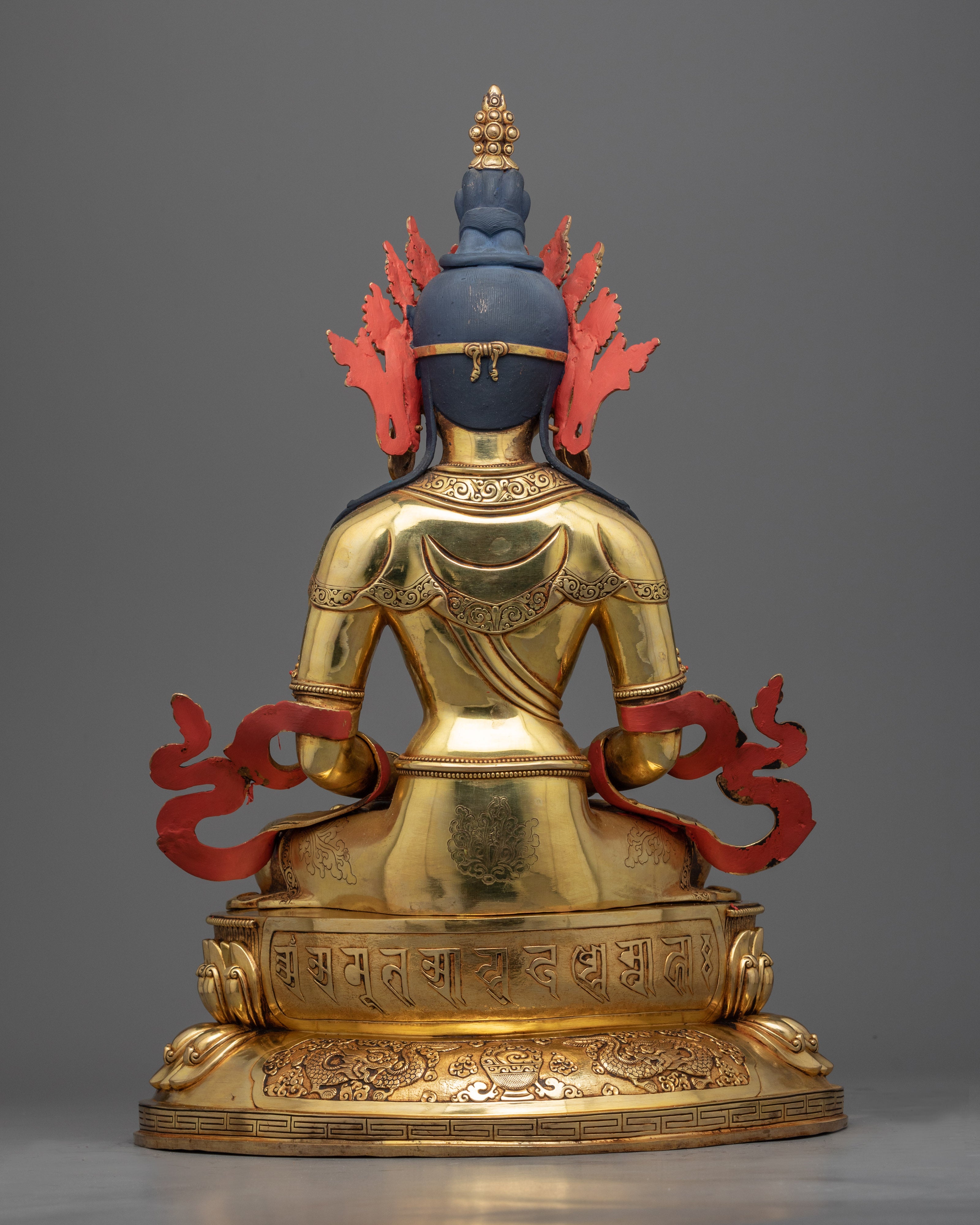 Long Life Mantra of Buddha Amitayus | Handmade Buddhist Statue