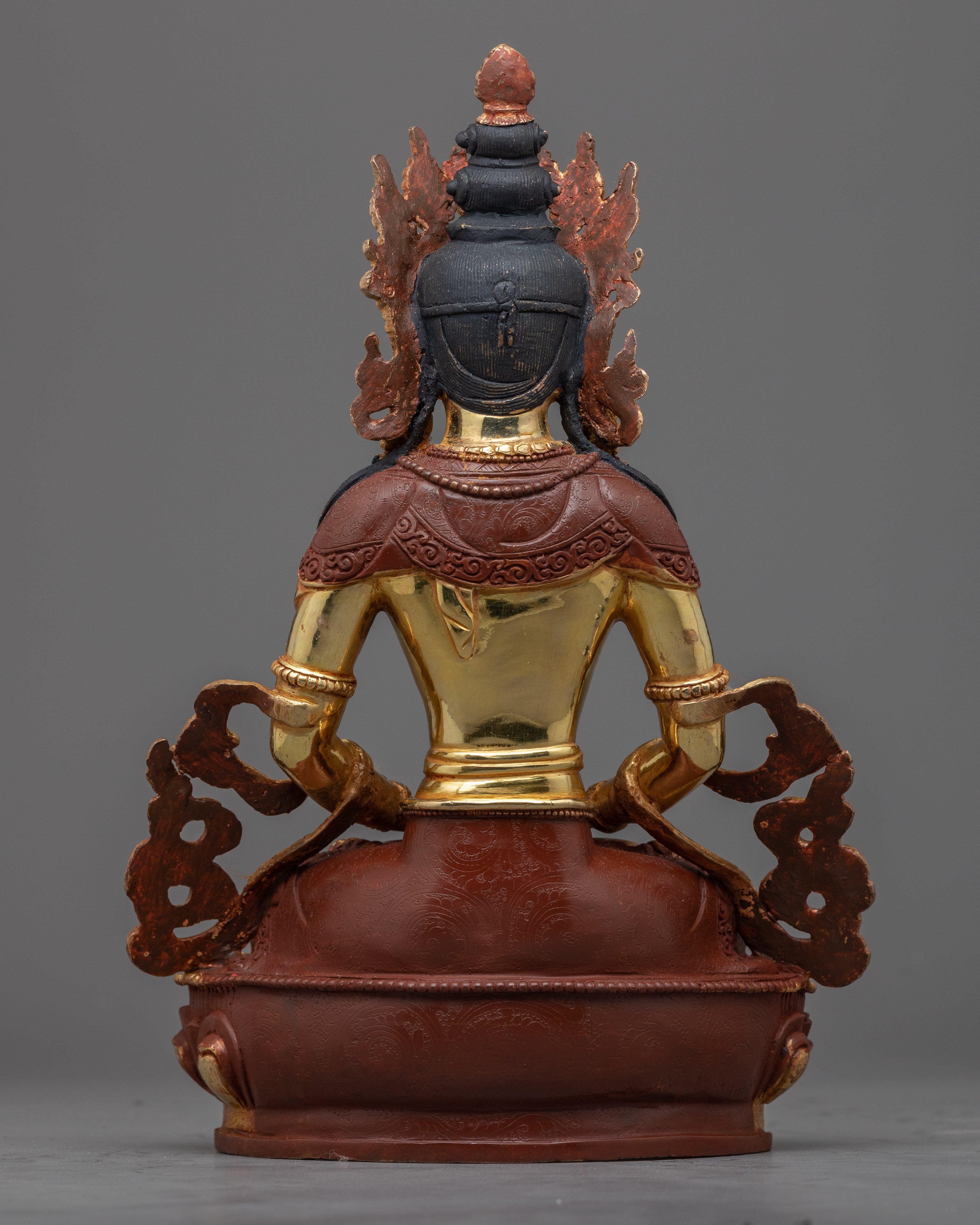 Amitayus Tibetan (Tse Pag Me) Statue | Hand-crafted Art of Nepal