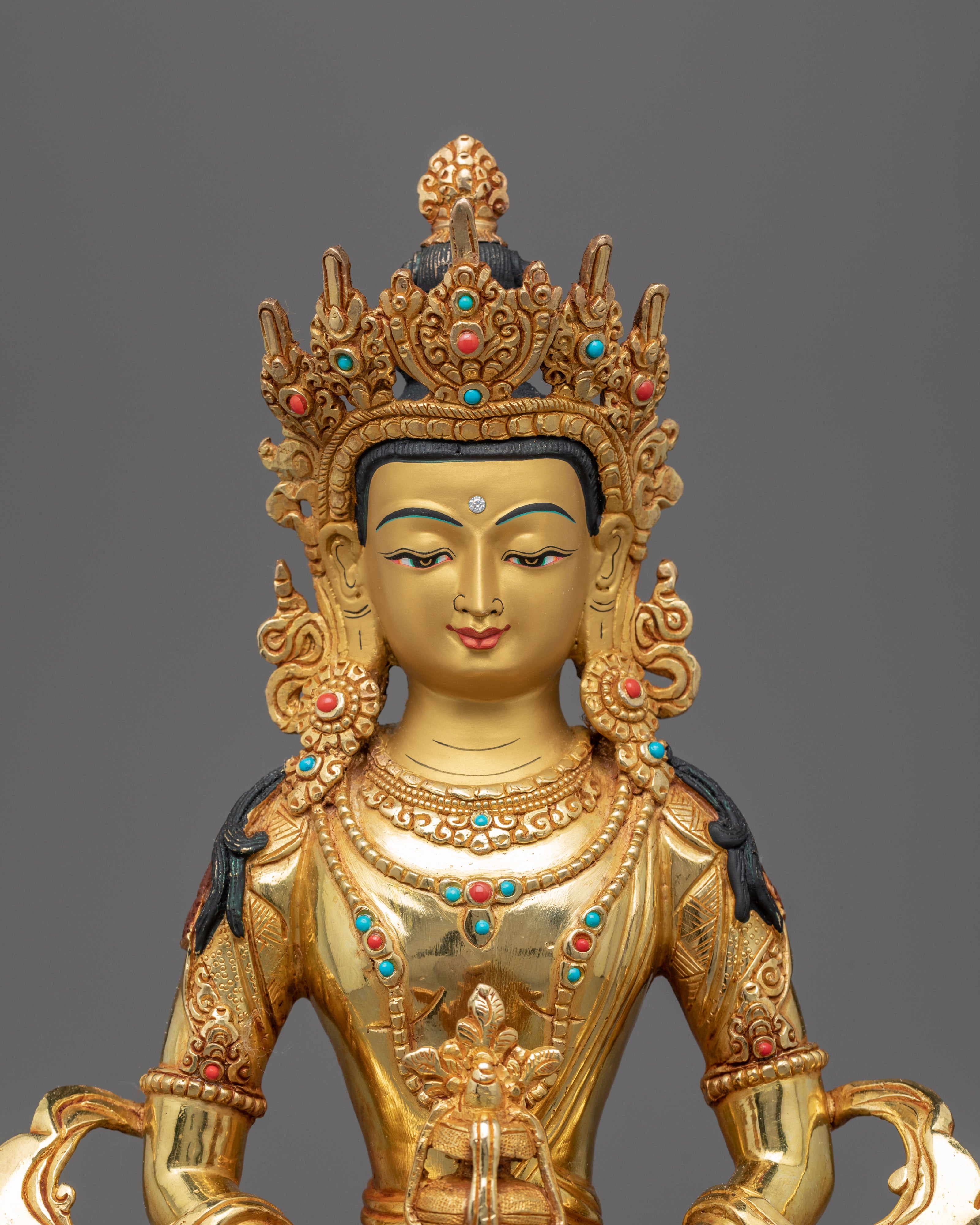 Amitayus Tibetan (Tse Pag Me) Statue | Hand-crafted Art of Nepal