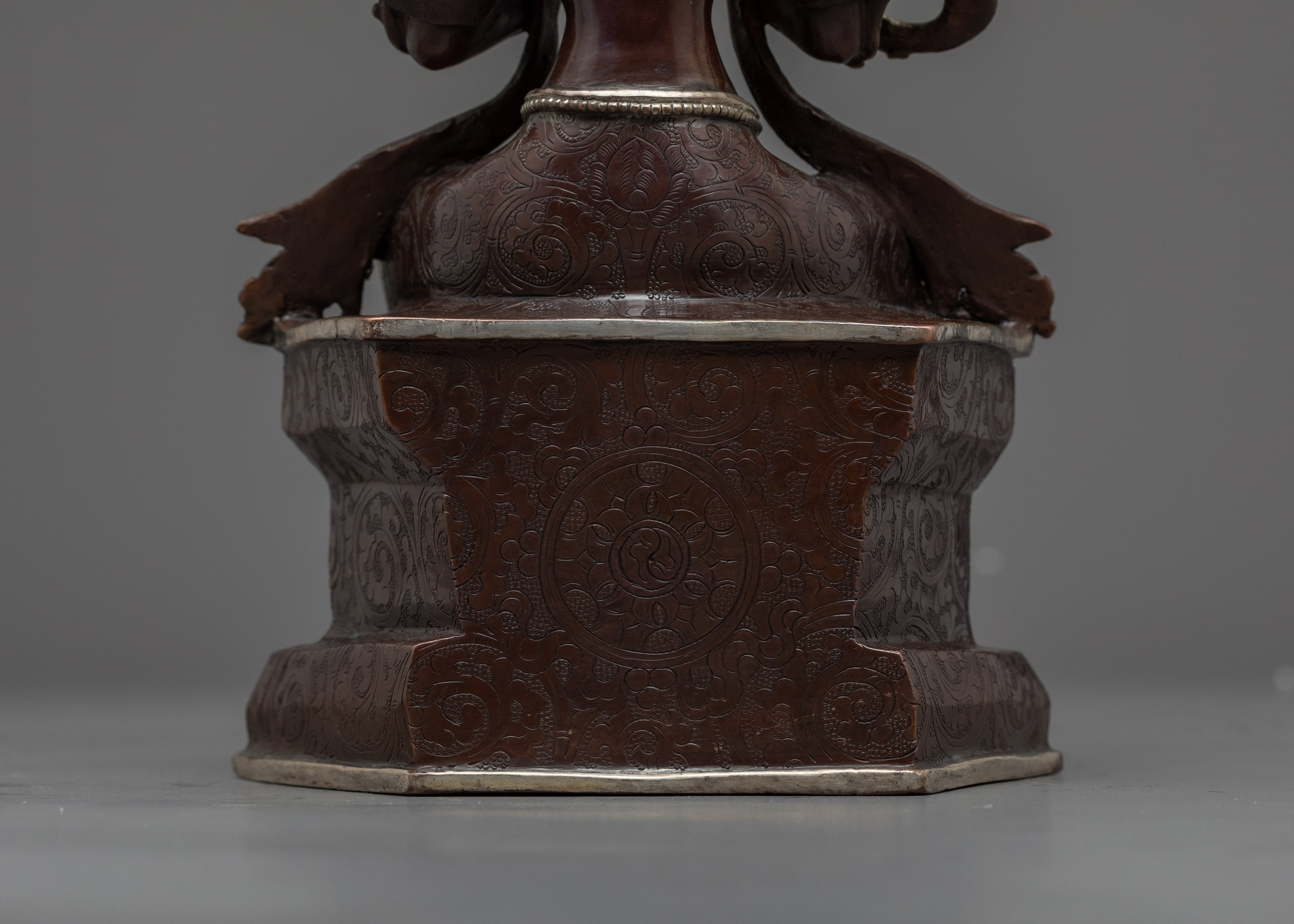 Buddha Maitreya Statue | Silver Plated | Hand-curated Buddha of Future