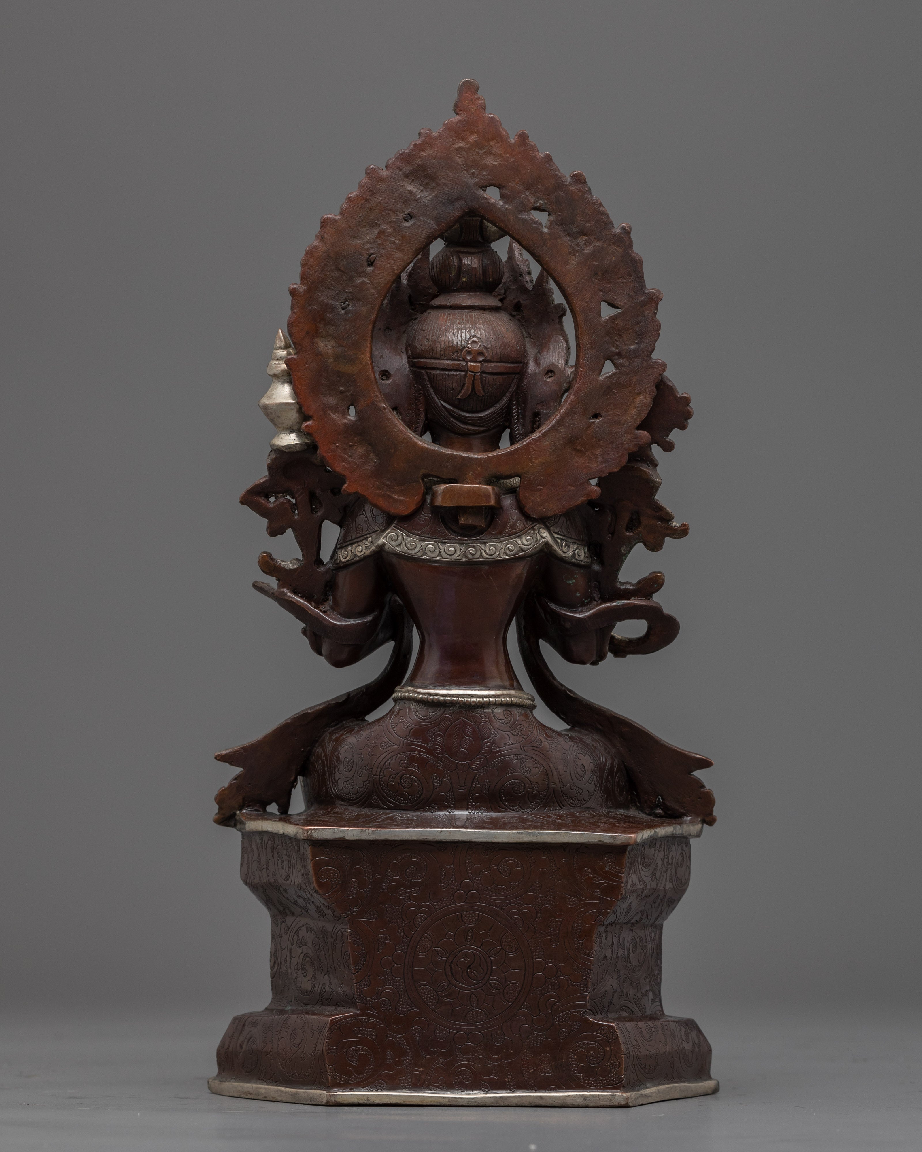 Buddha Maitreya Statue | Silver Plated | Hand-curated Buddha of Future