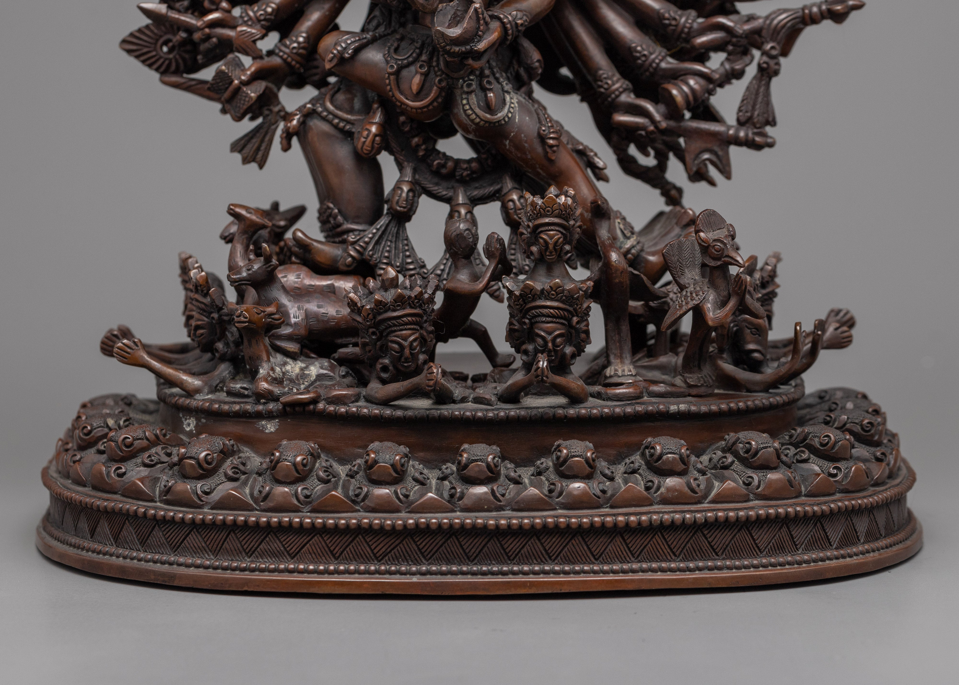 Yamantaka Destroyer of the God of Death Statue | Himalayan Buddhist Art
