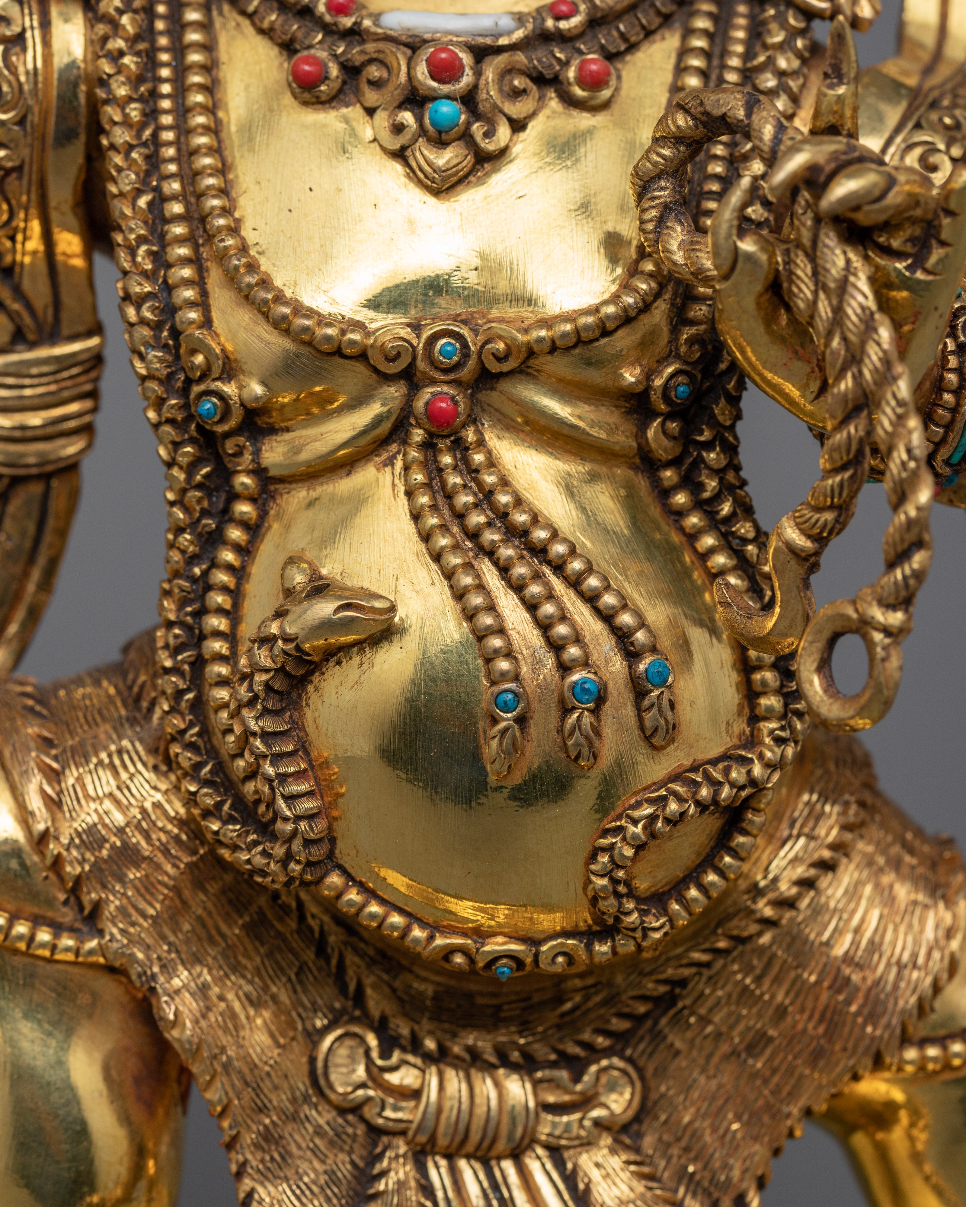 Vajrapani Bodhisattva Statue for Ritual and Meditation | Traditional Himalayan Buddhist Art