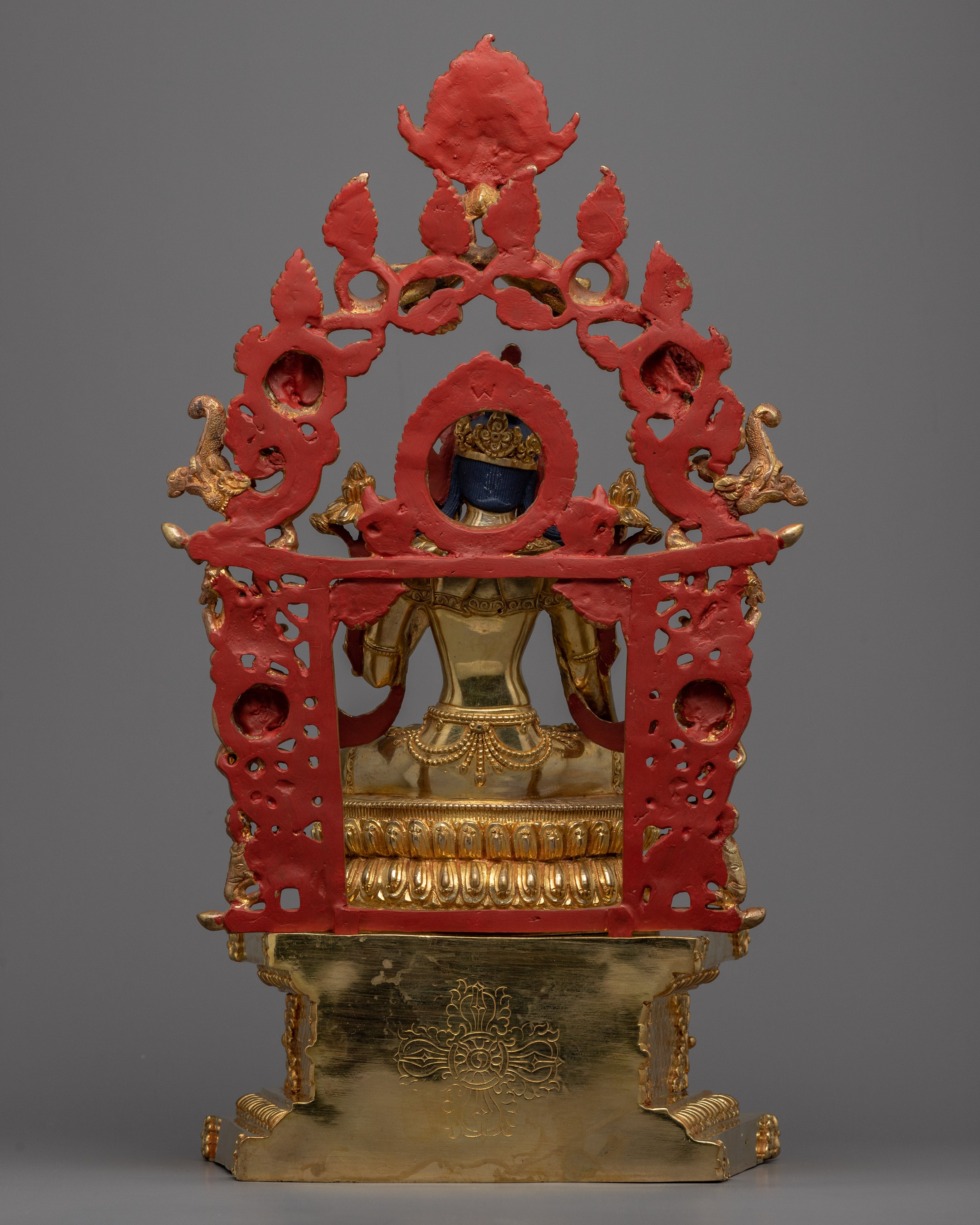 White Tara Figurine for Meditation & Ritual | Hand Carved Buddhist Statue