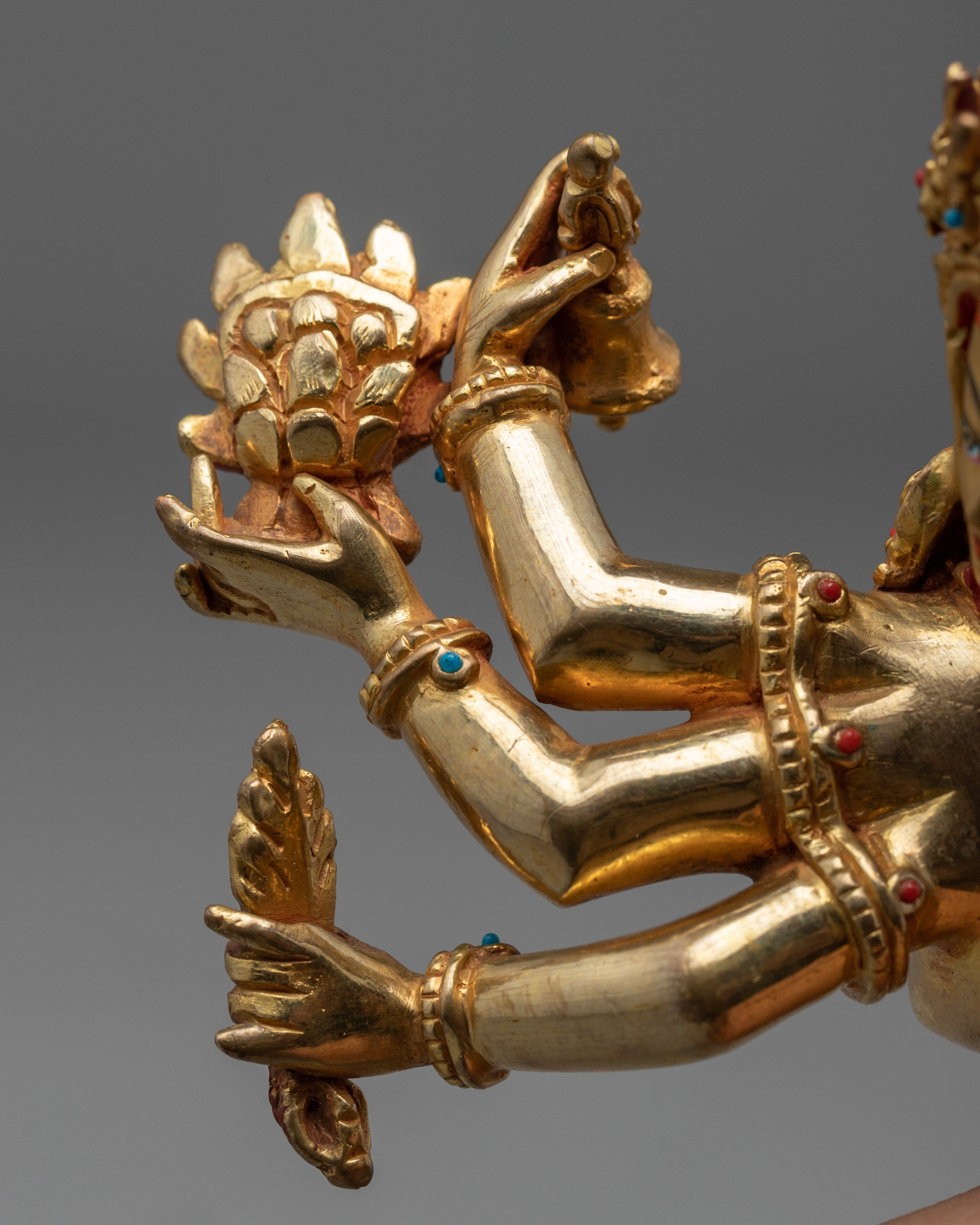 Guhyasamaja Akshobyarajra Statue | Handcrafted Buddhist Statue for Meditation