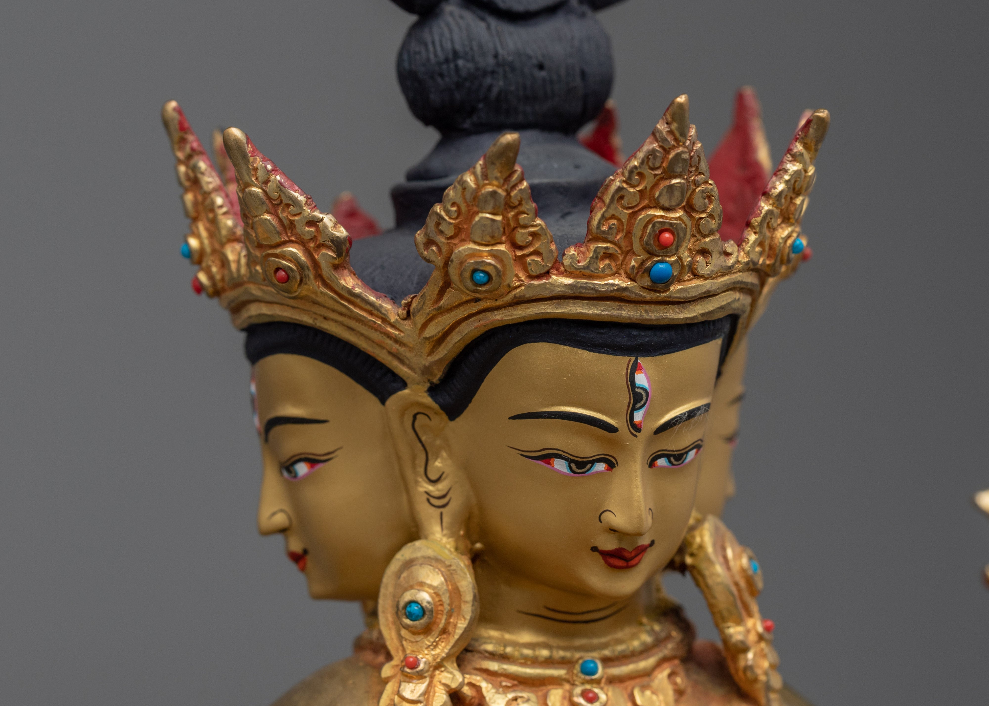 Guhyasamaja Akshobyarajra Statue | Handcrafted Buddhist Statue for Meditation