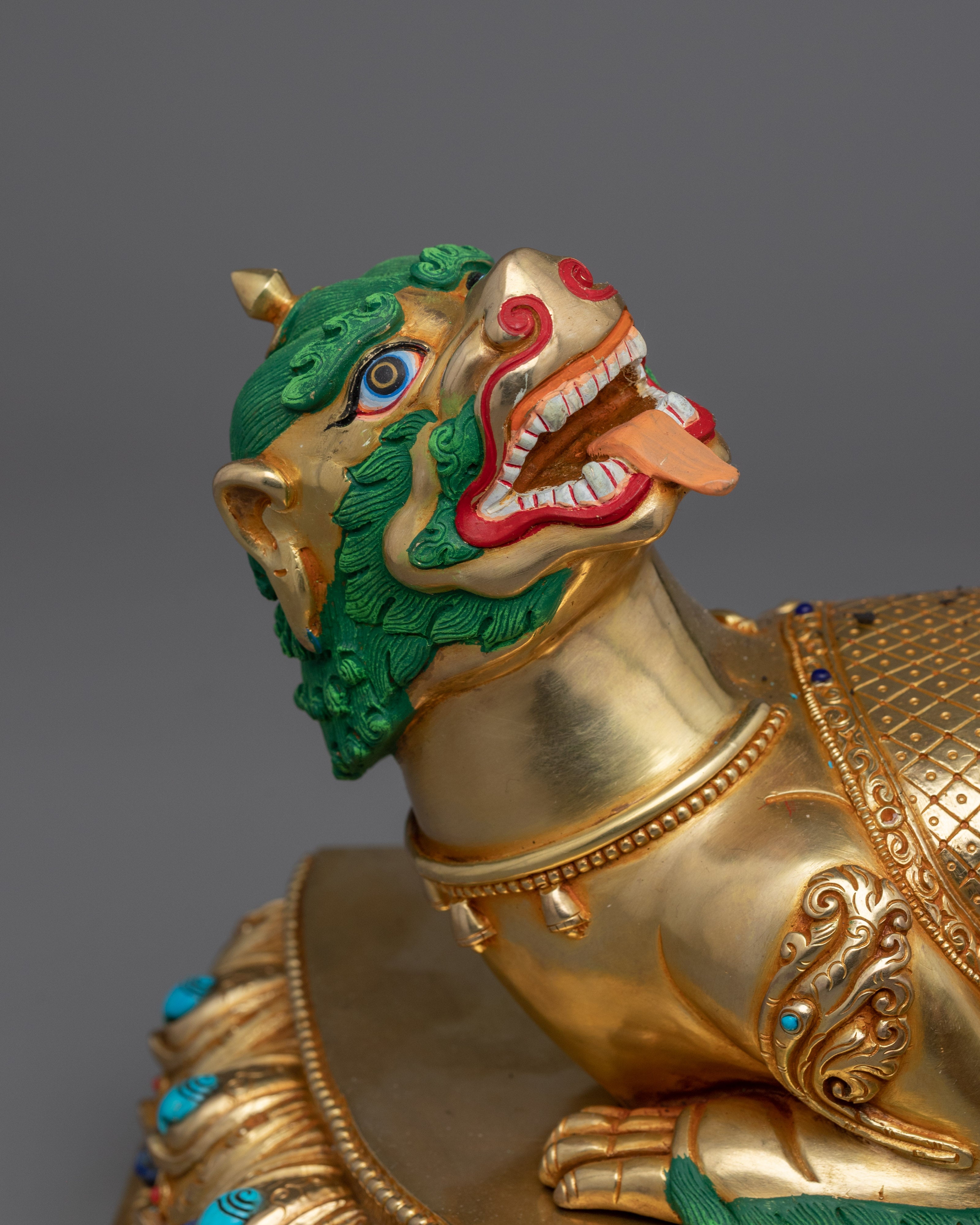 Hand-Carved Bodhisattva Manjushri Statue | Bodhisattva of Wisdom Statuette