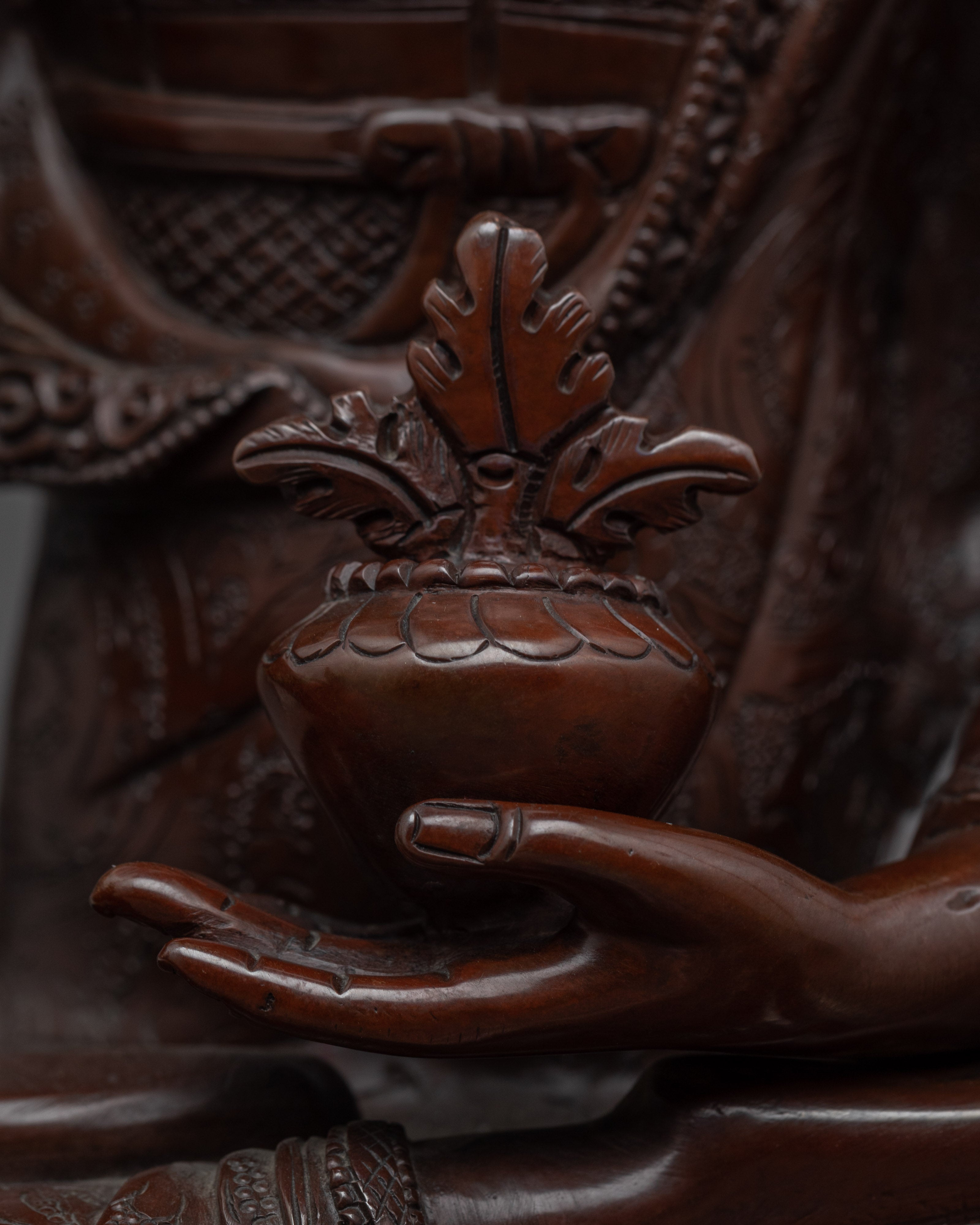 Healing Medicine Buddha Statue | Traditional Vajrayana Buddhist Artistry