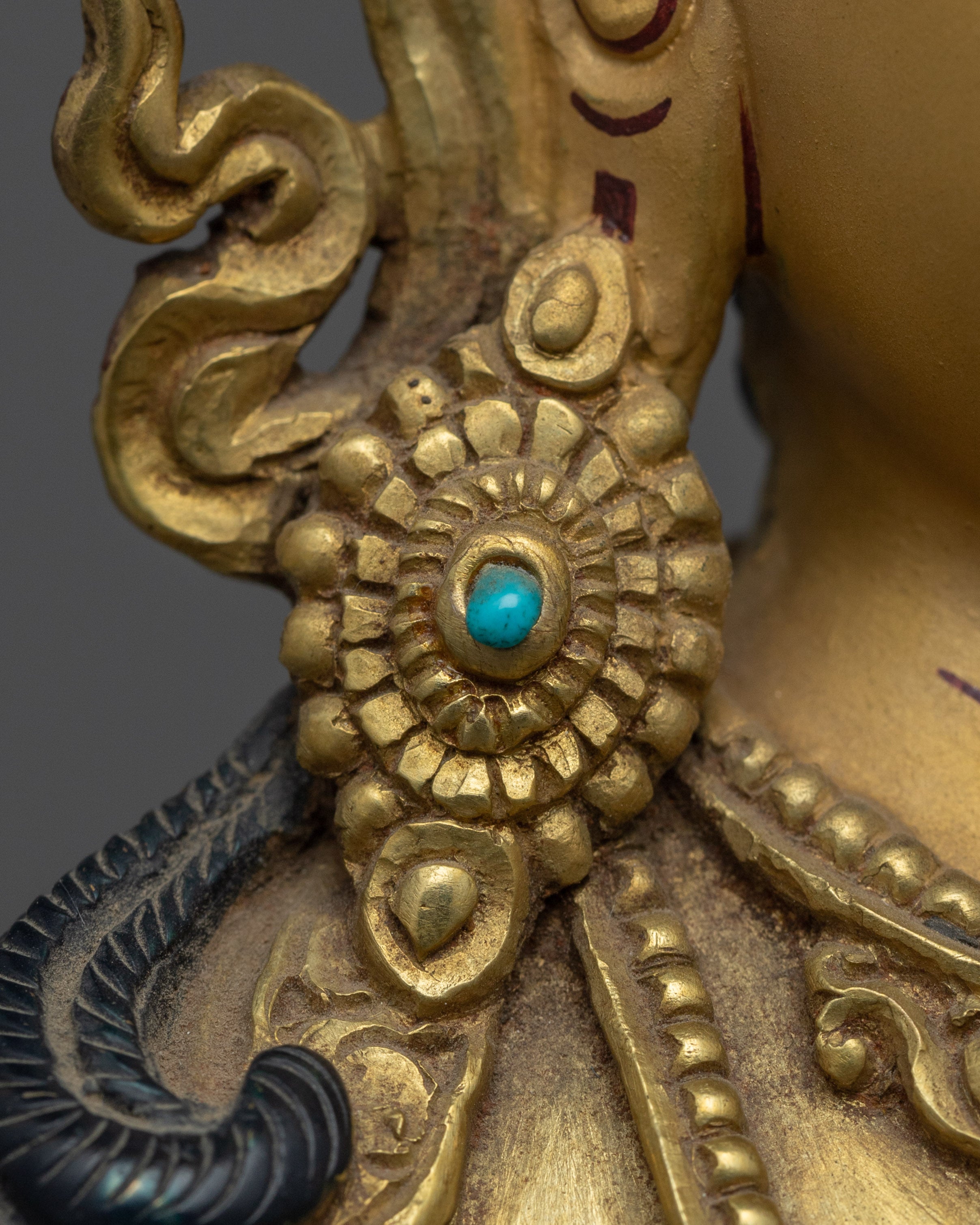 Bodhisattva Vajrasattva Sculpture | Traditional Himalayan Buddhist Artistry