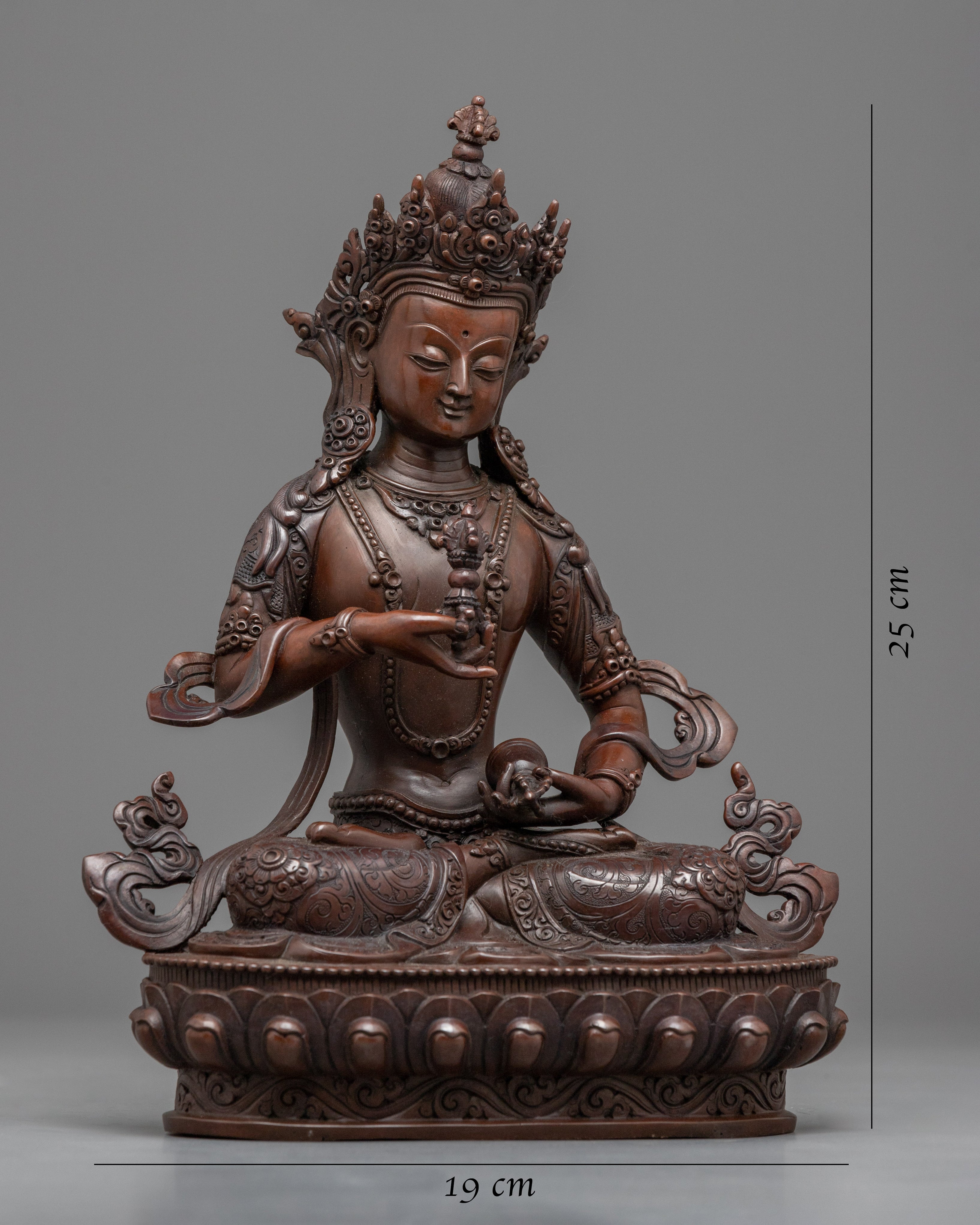 Buddha Vajrasattva Statue for Religious and Meditative Purpose | Hand Carved Buddhist Art