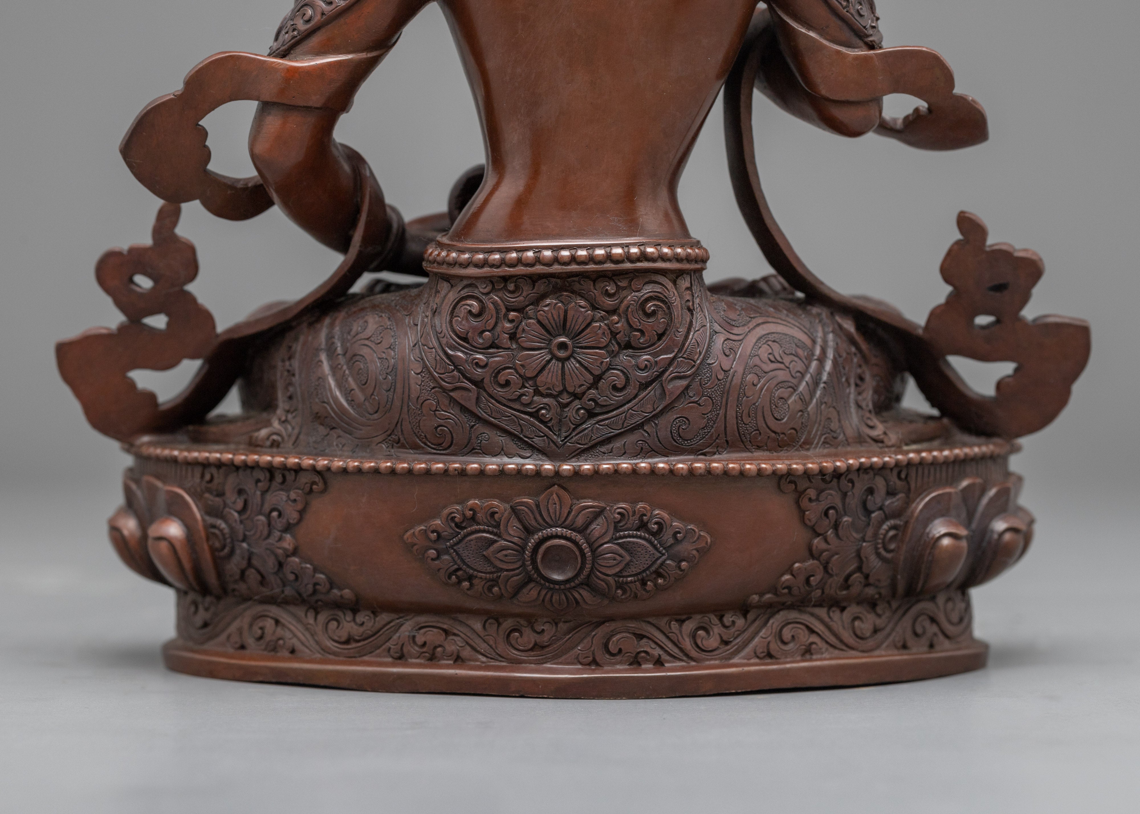 Buddha Vajrasattva Statue for Religious and Meditative Purpose | Hand Carved Buddhist Art