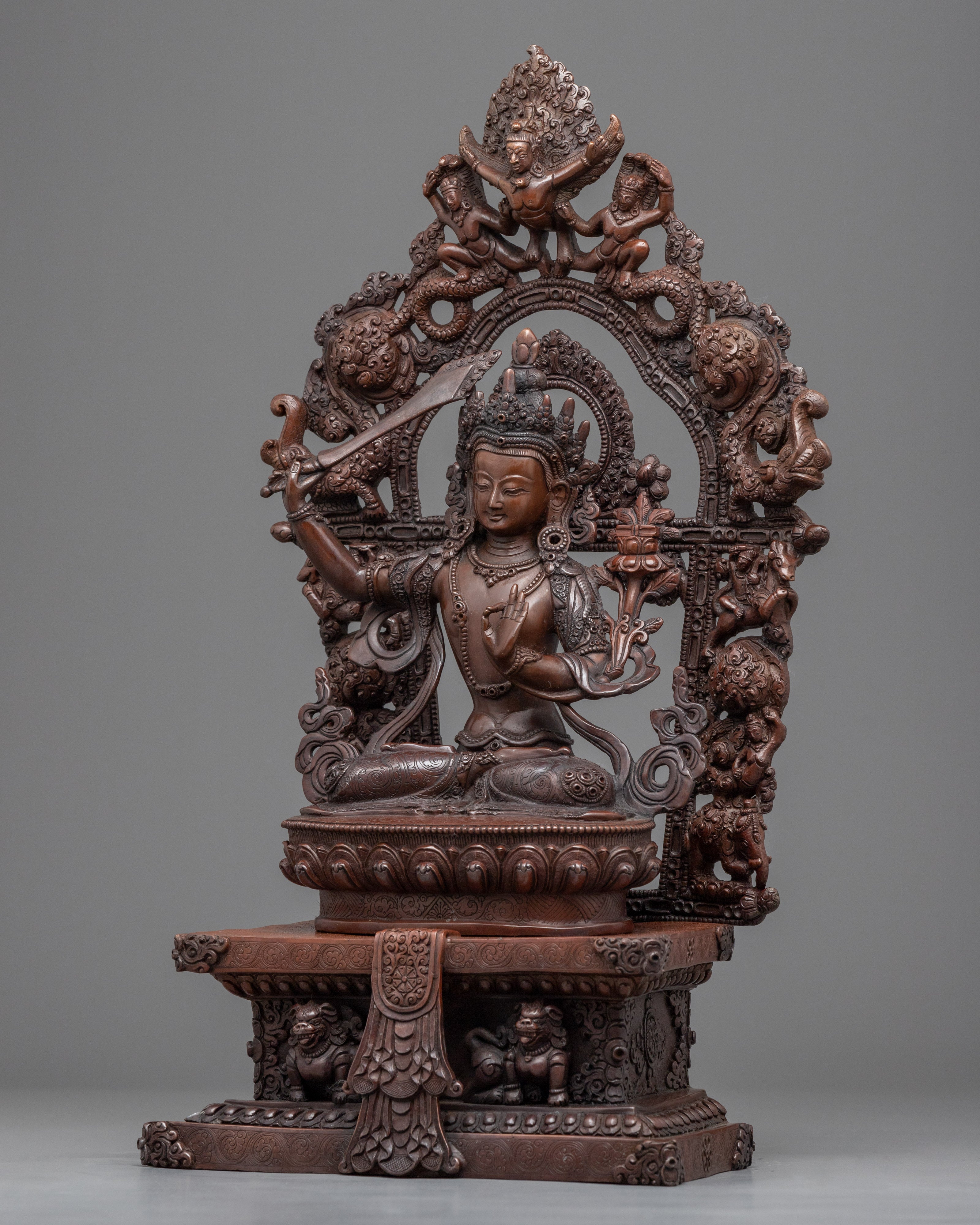 Manjushri Bodhisattva Statue | Bodhisattva of Wisdom, Manjushri Sculpture