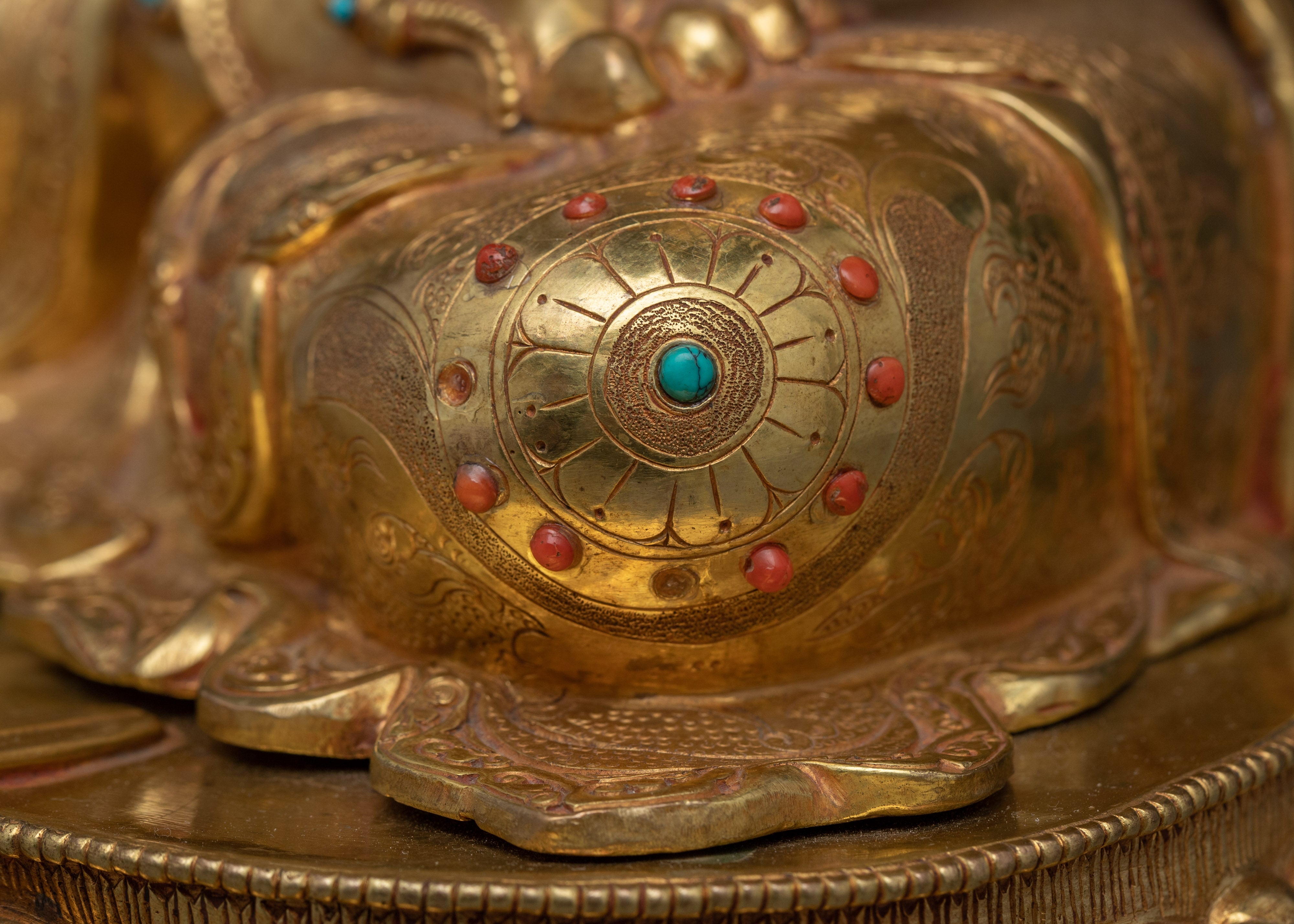 Bodhisattva Vajrasattva Sculpture for Meditation | Handmade in Nepal, Himalayan Buddhist Art