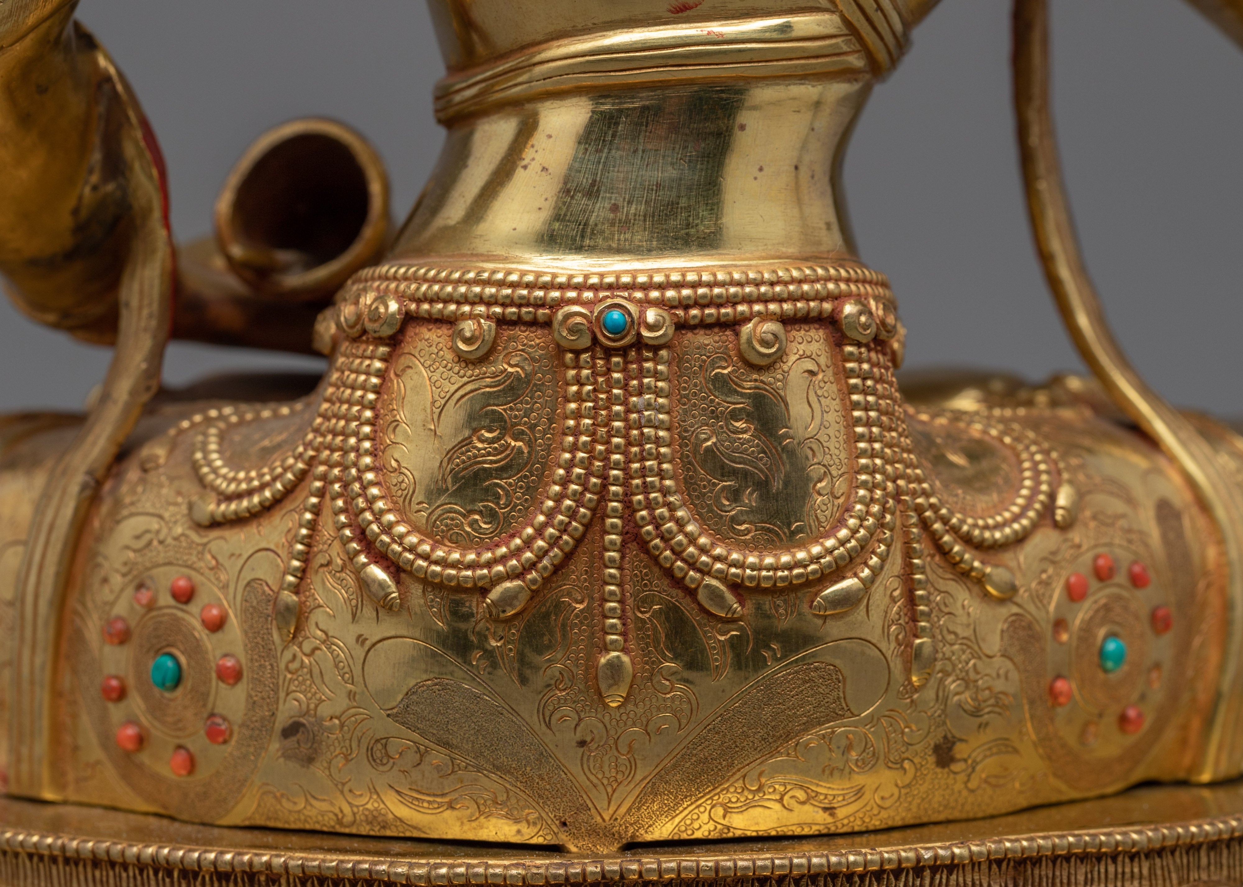 Bodhisattva Vajrasattva Sculpture for Meditation | Handmade in Nepal, Himalayan Buddhist Art