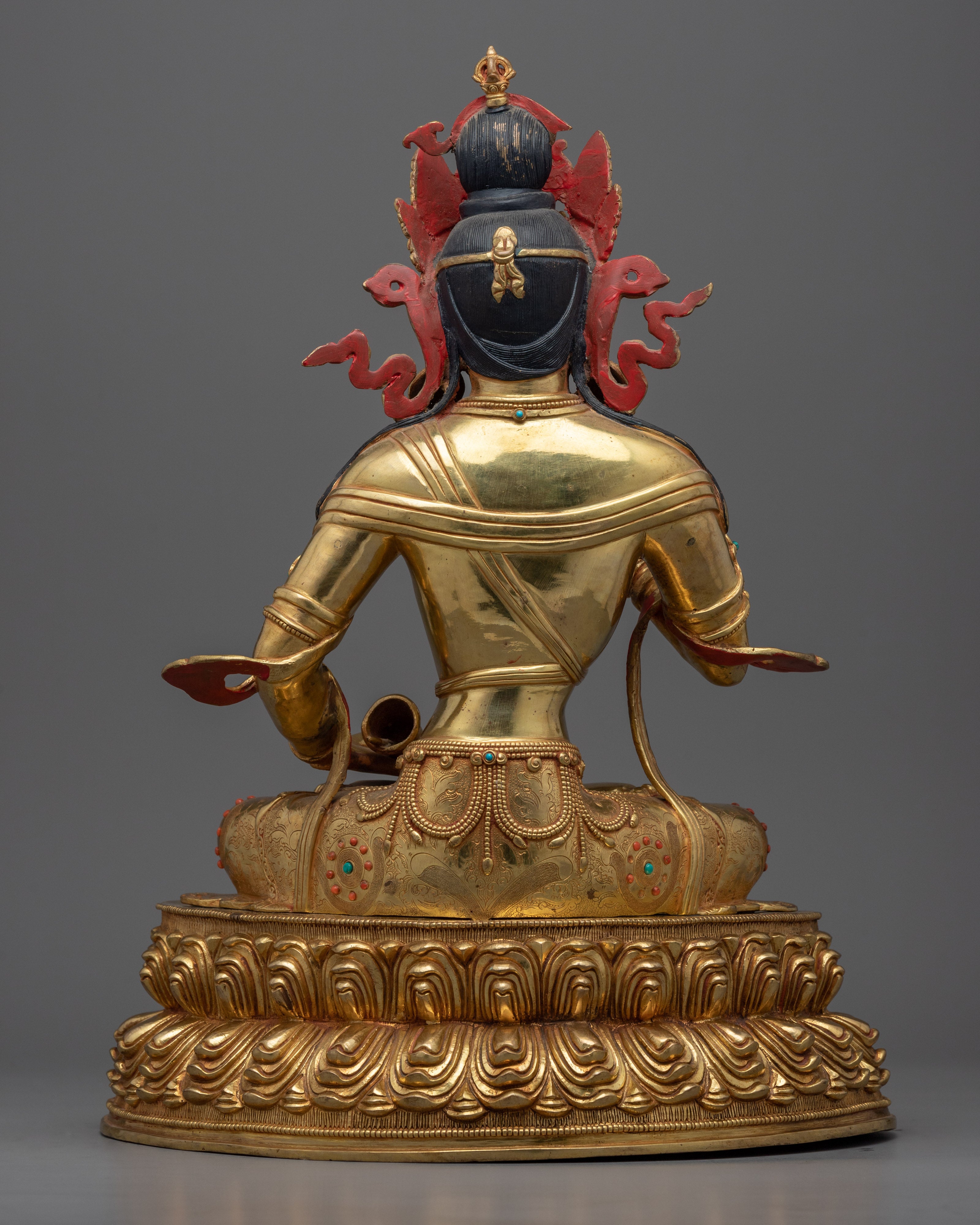 Bodhisattva Vajrasattva Sculpture for Meditation | Handmade in Nepal, Himalayan Buddhist Art