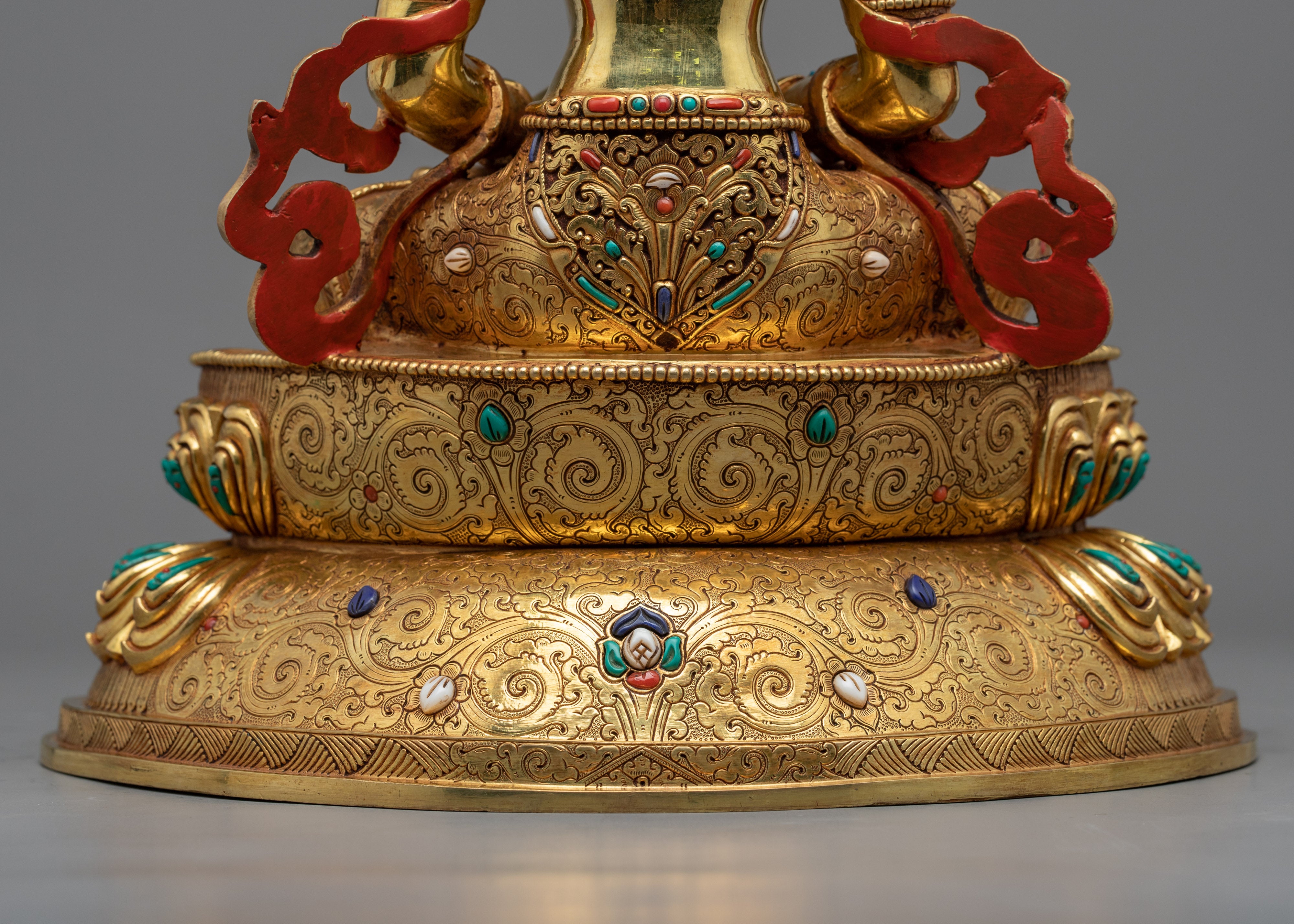 Amitayus Buddha Hand Carved Statue | The Buddha of Endless of Life