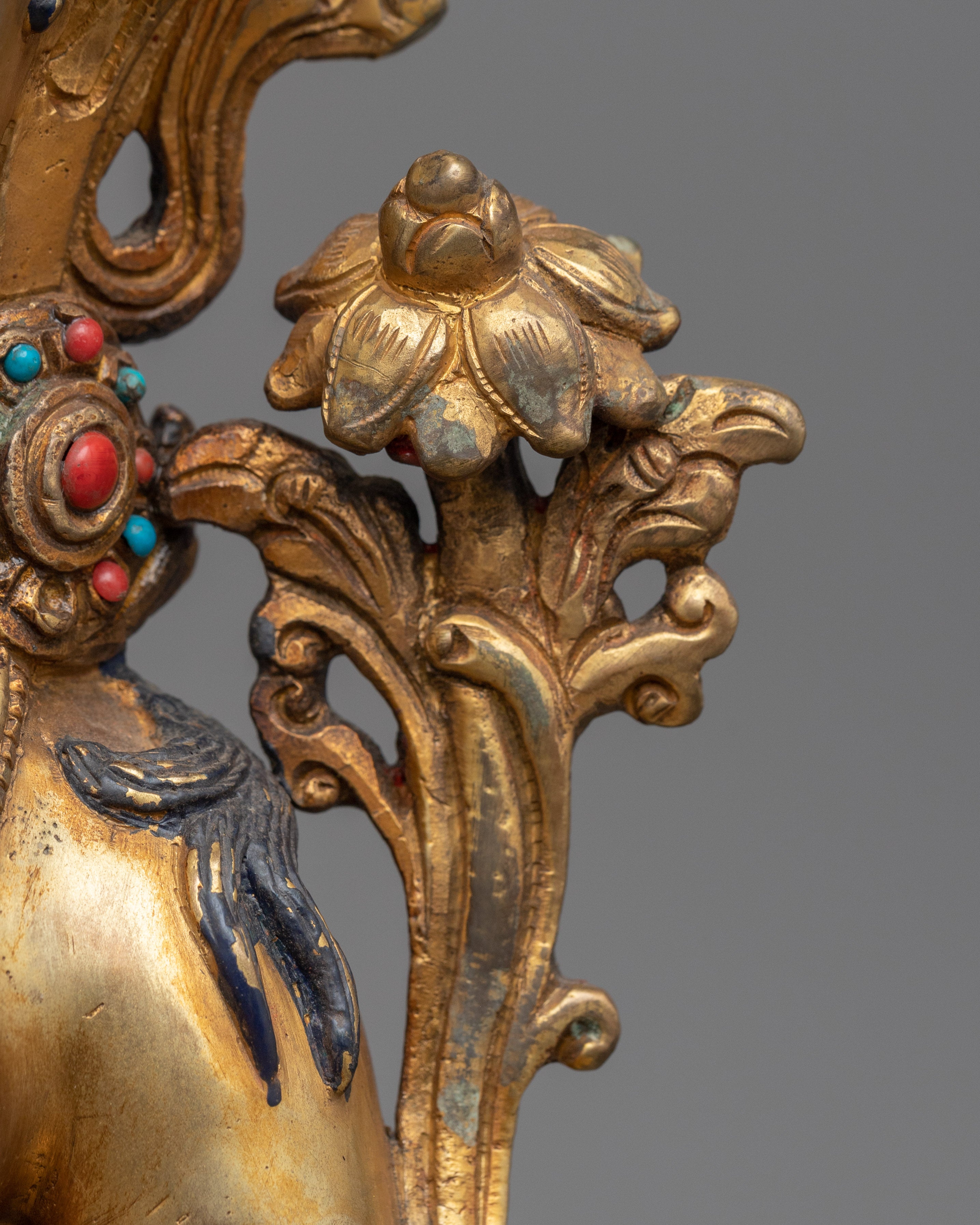 Tibetan White Tara Figurine for Meditation | Himalayan Buddhist Art