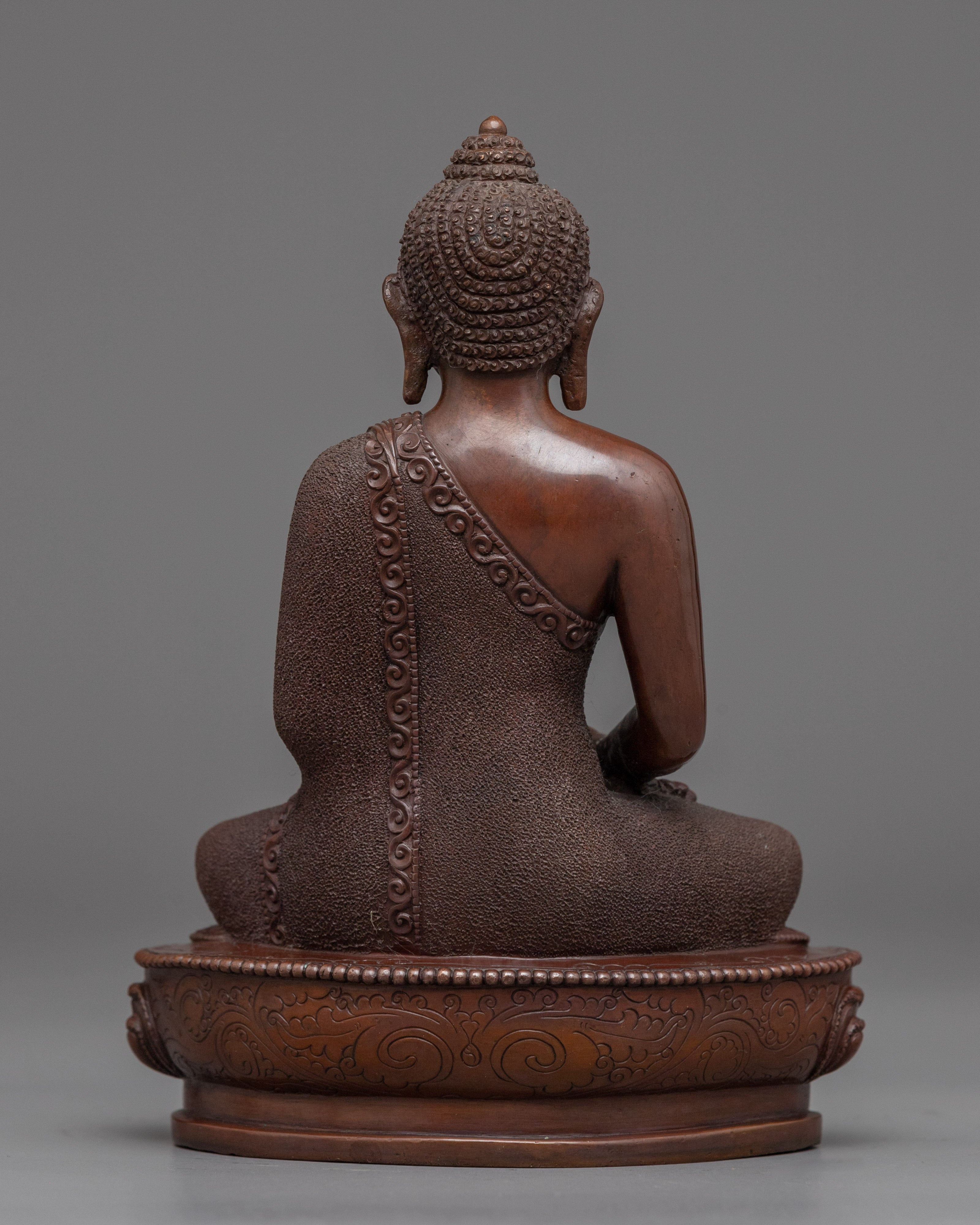 Handcrafted Buddha Amitabha Statue | Buddhist Oxidized Copper Statue