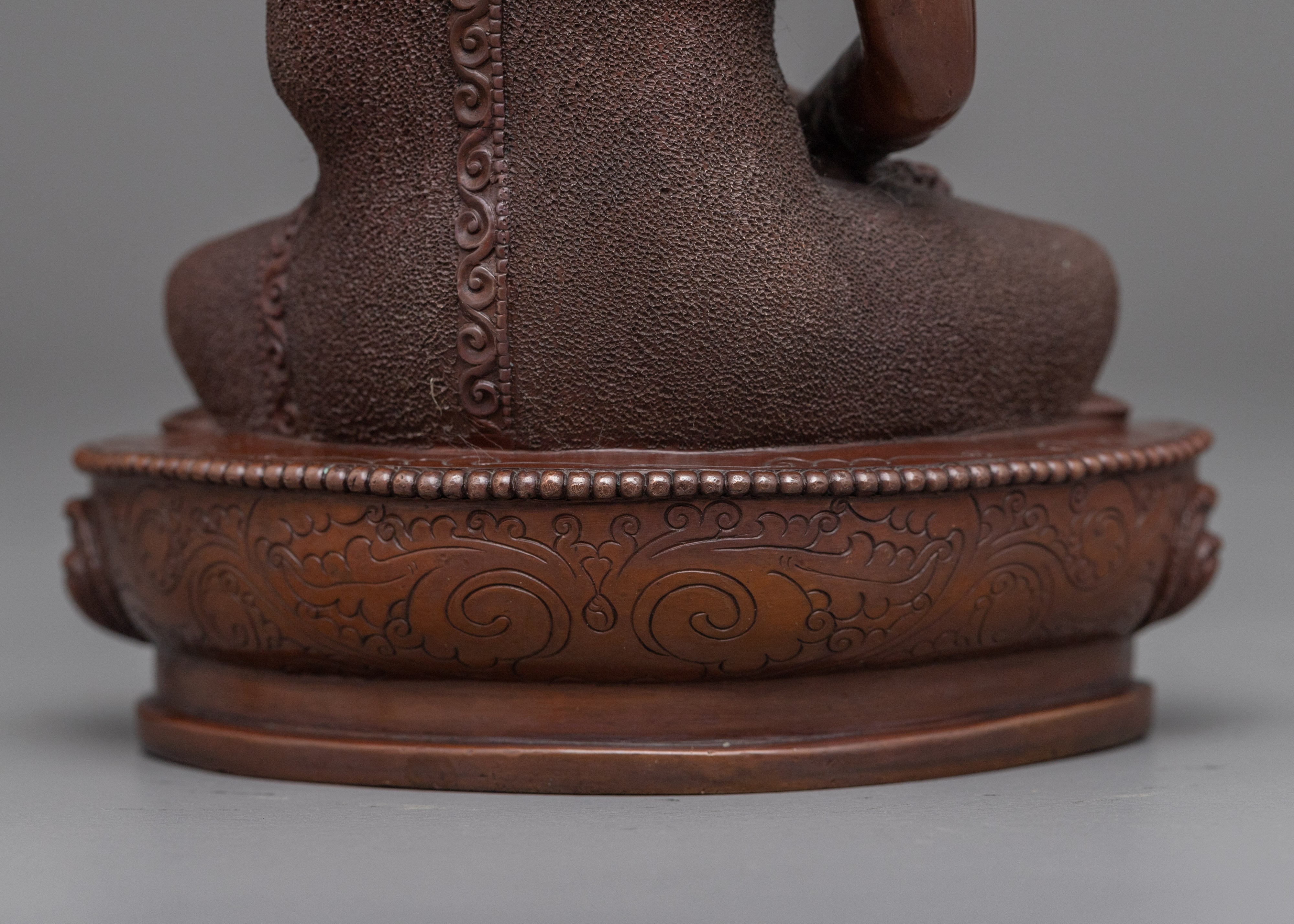 Handcrafted Buddha Amitabha Statue | Buddhist Oxidized Copper Statue