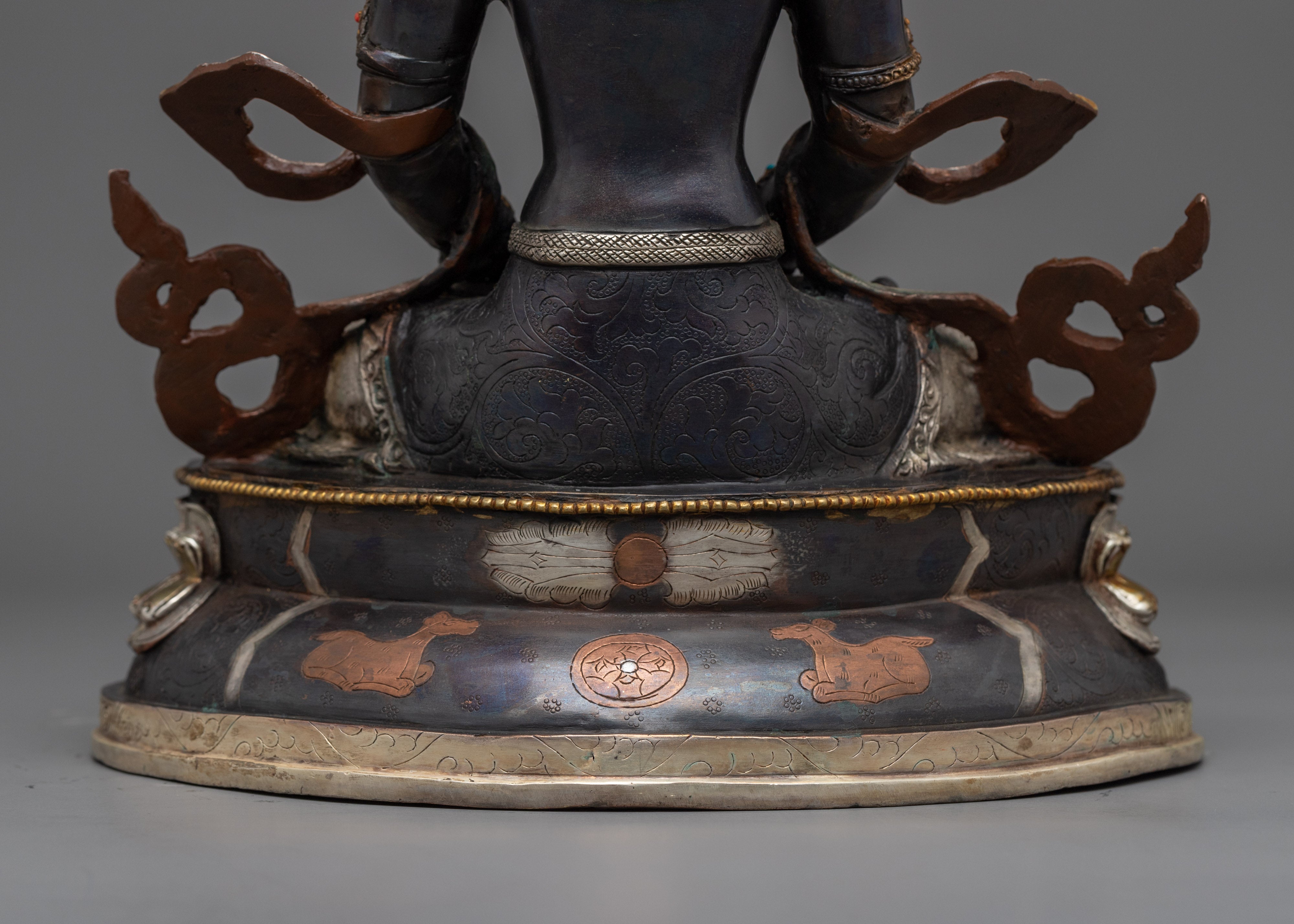 Amitayus Buddha Statue for Meditation and Altars | Handcrafted Buddhist Statue