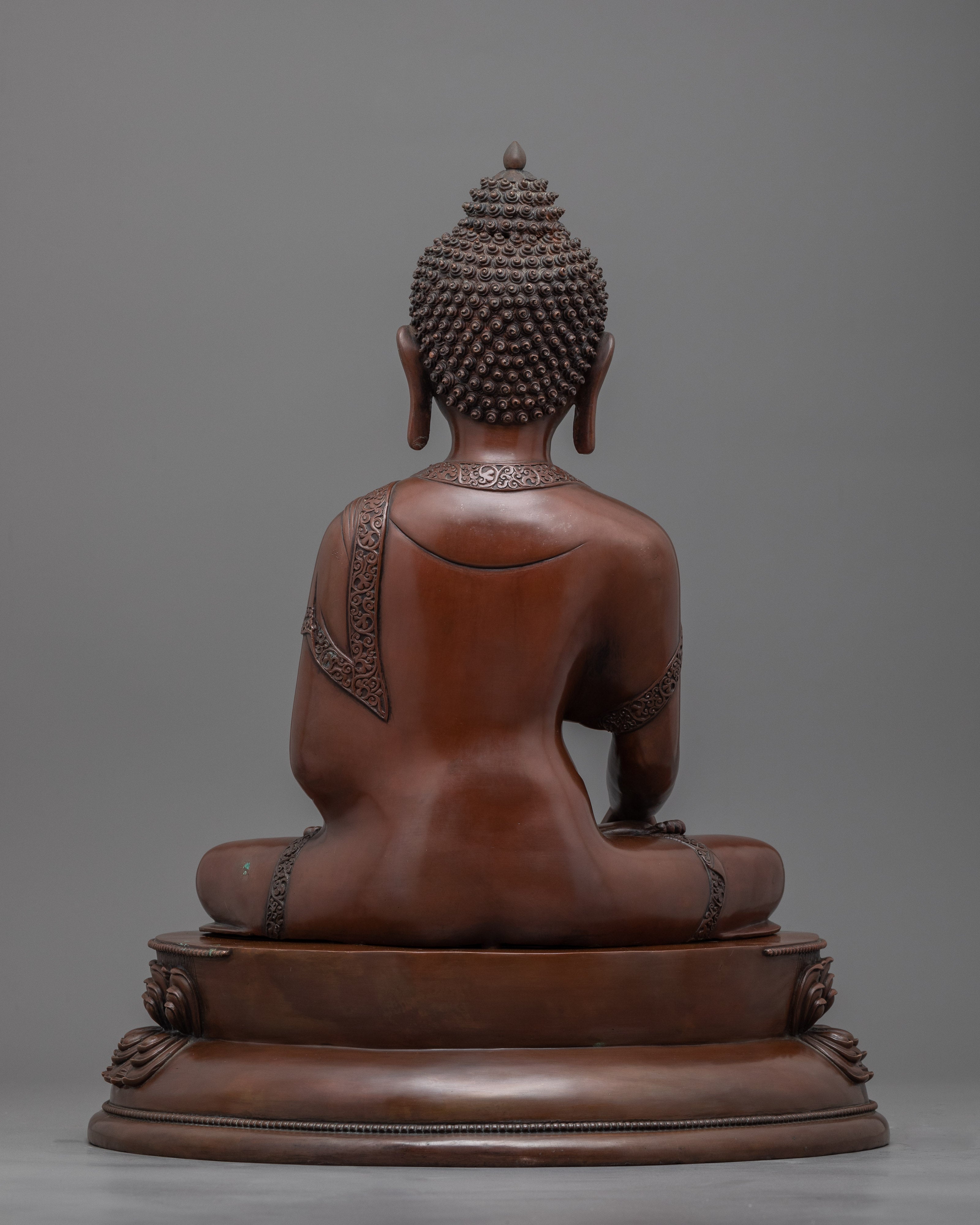 Buddha Shakyamuni Sculpture for Meditation | Traditional Himalayan Buddhist Artwork