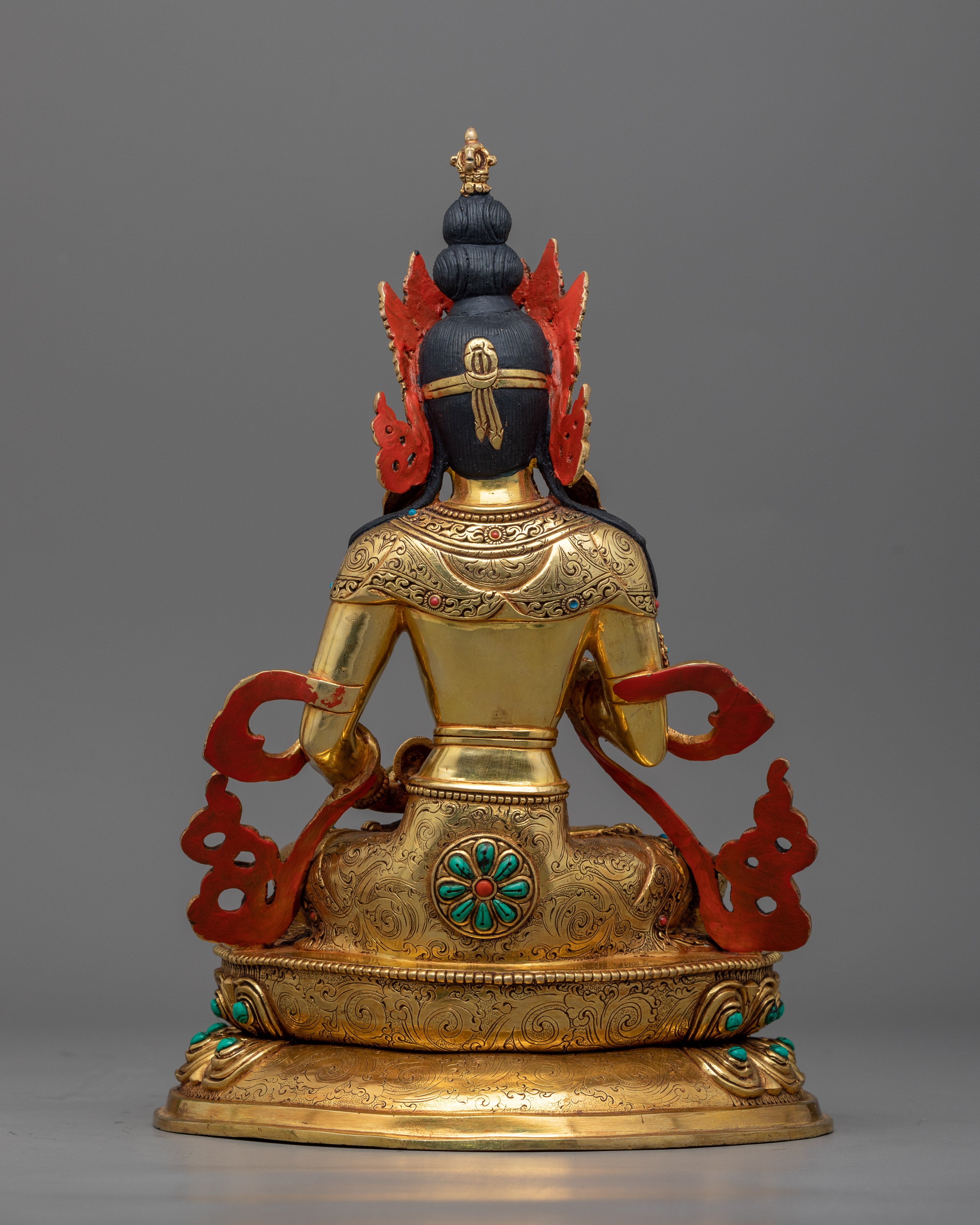 Vajrasattva Mantra Practice Sculpture | The Ideal Guru Artwork, Made in Nepal