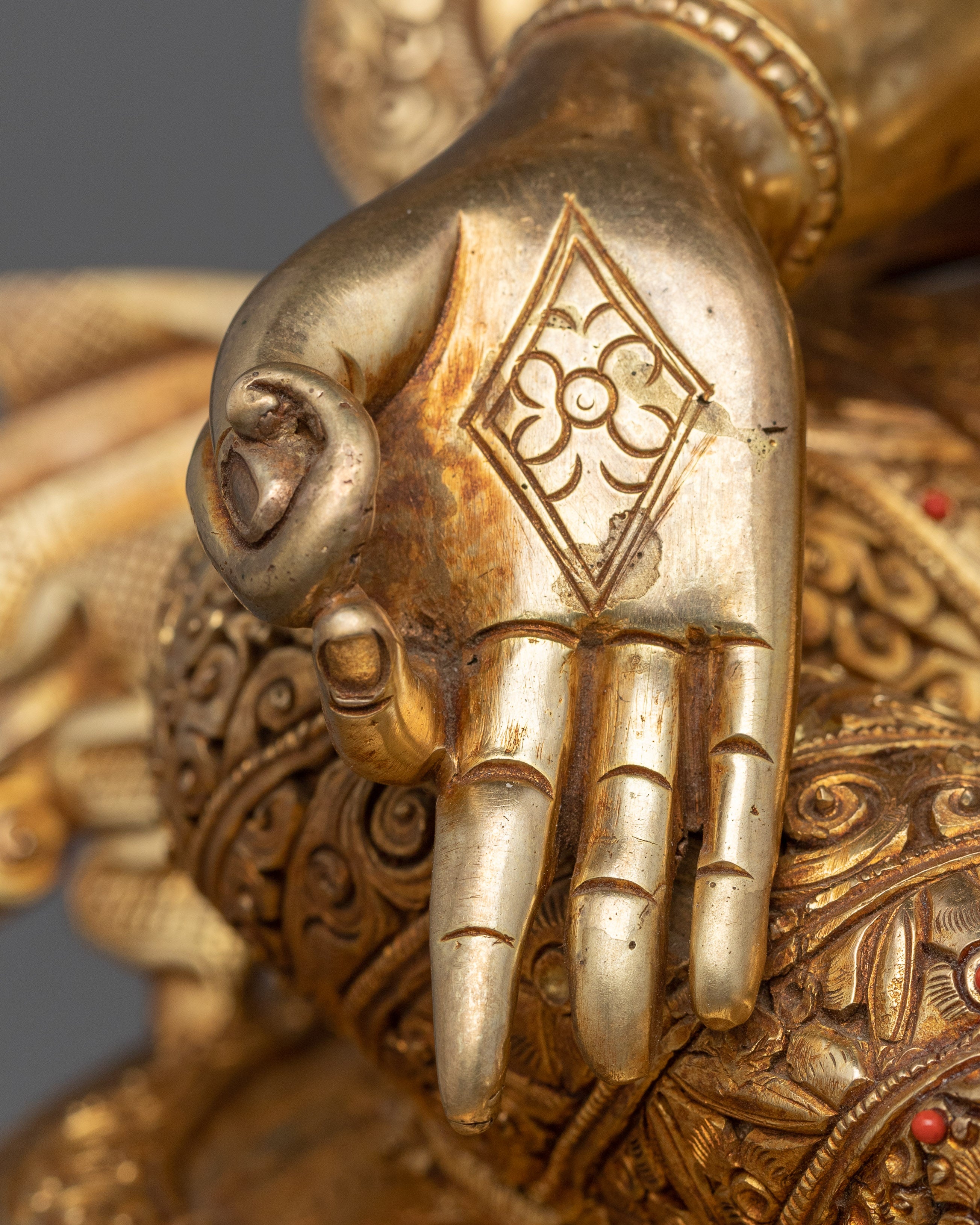 Green Tara Bodhisattva Statue | Traditional Tibetan Style Buddhist Statue