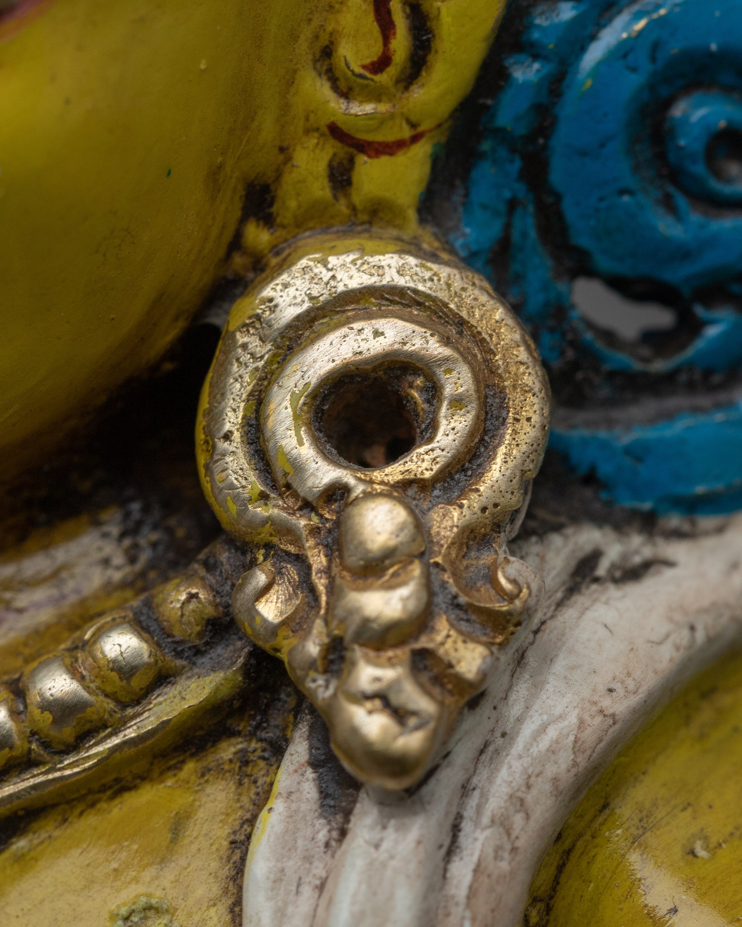 Namtoshe, Deity of Wealth and Prosperity Statue | Handmade in Nepal, Himalayan Buddhist Art