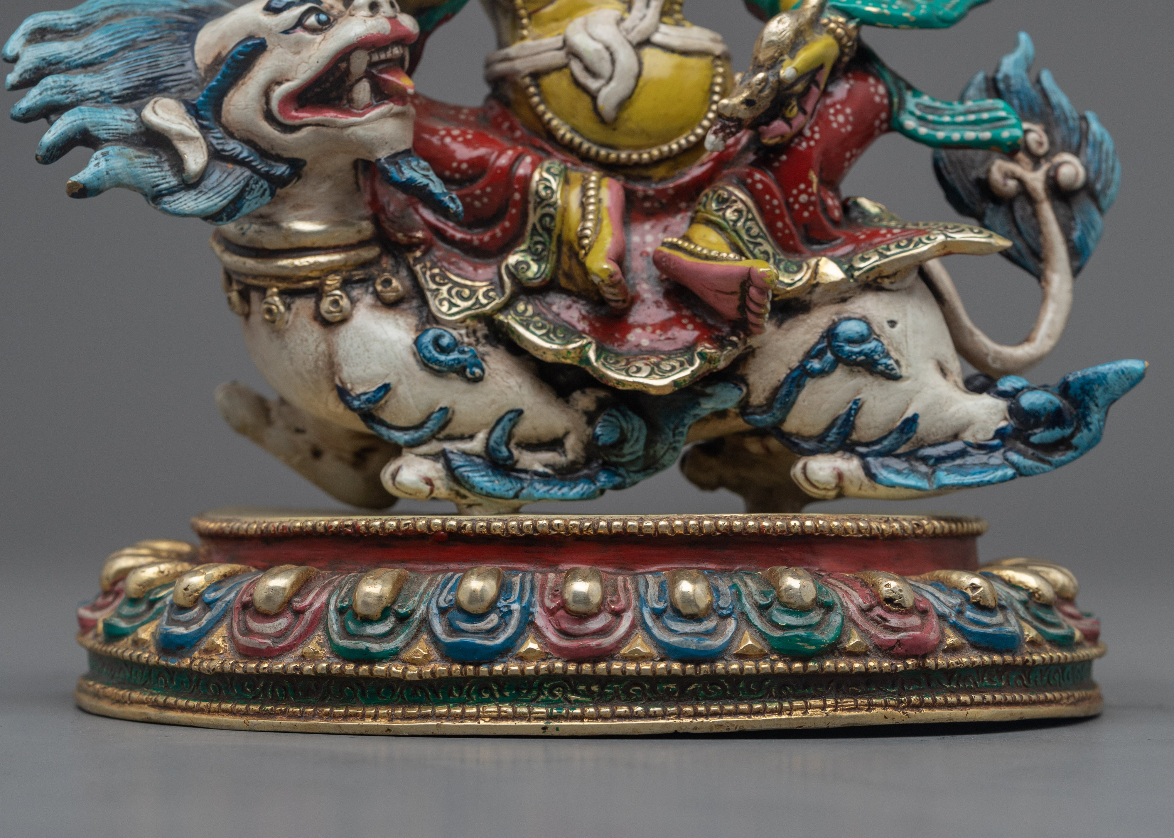 Namtoshe, Deity of Wealth and Prosperity Statue | Handmade in Nepal, Himalayan Buddhist Art