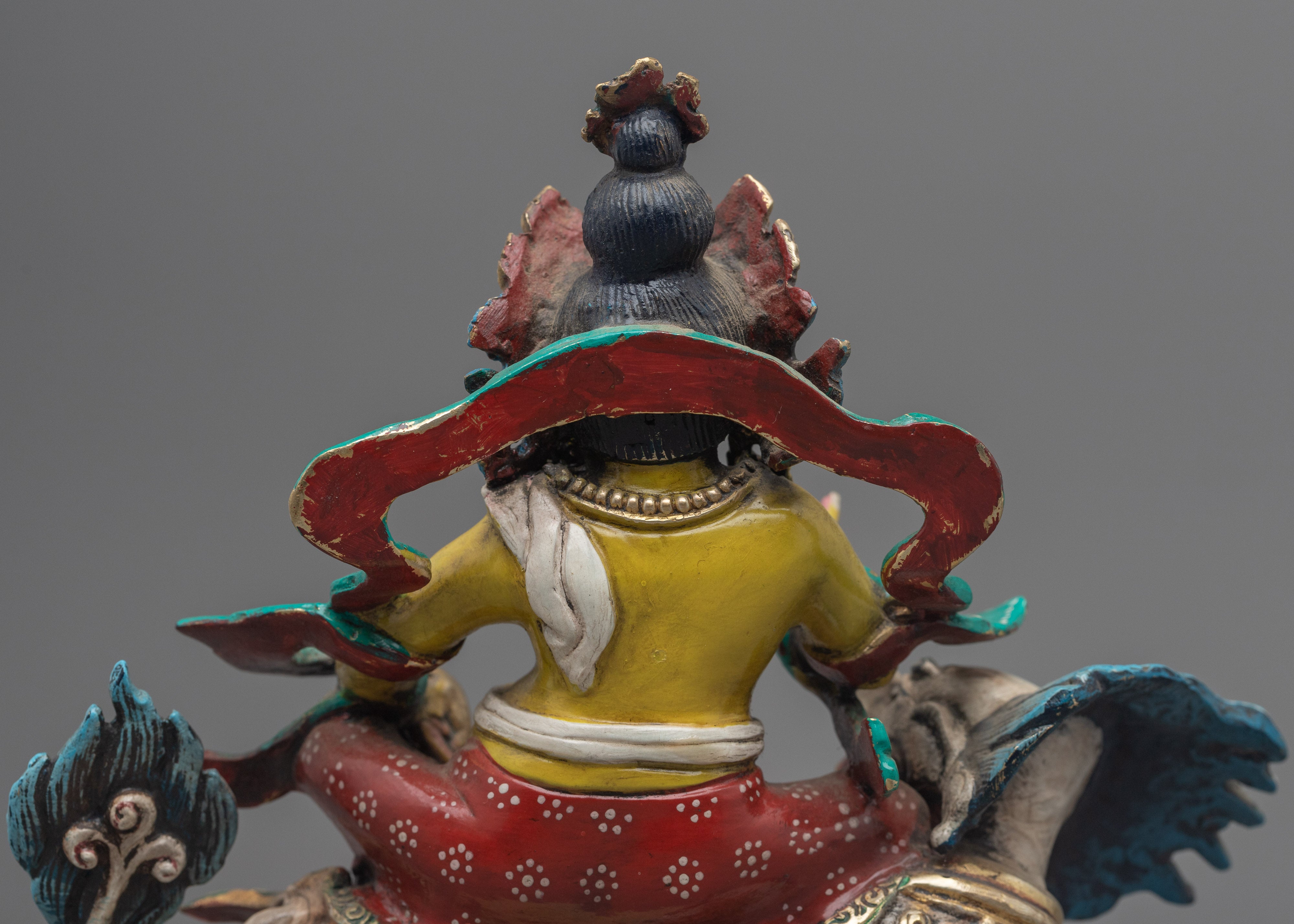 Namtoshe, Deity of Wealth and Prosperity Statue | Handmade in Nepal, Himalayan Buddhist Art