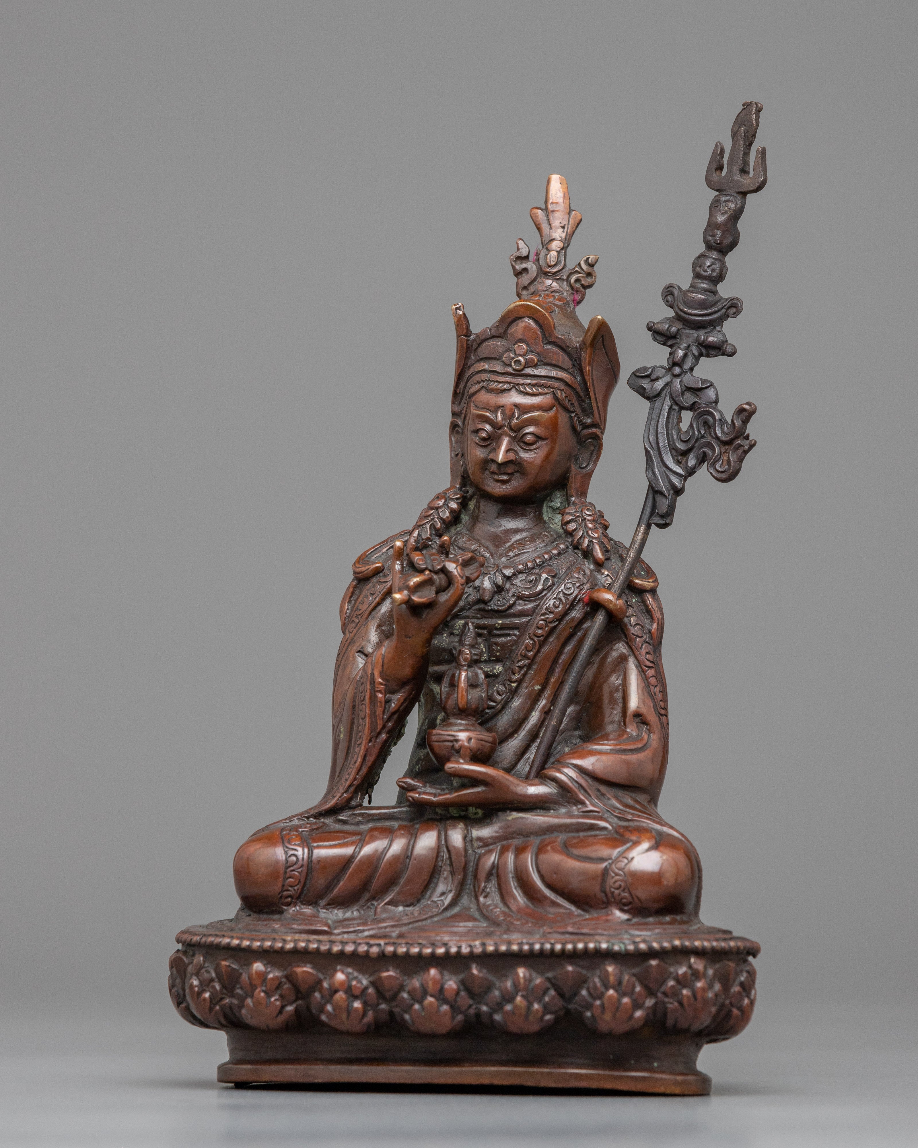 Handcrafted Guru Rinpoche Statue | Padmasambhava, the Lotus Born Statue