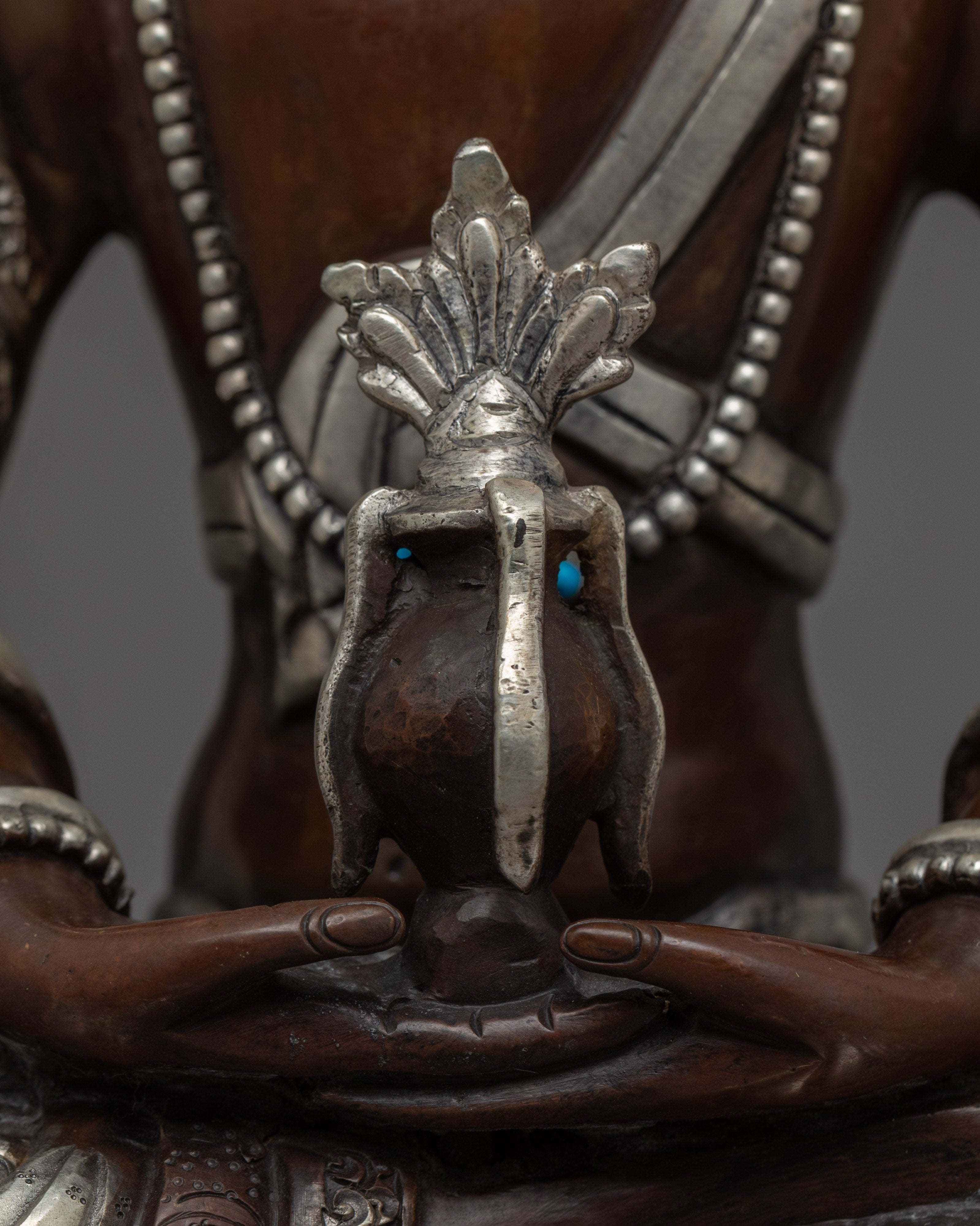 Amitayus Buddha Sculpture for Meditation | Traditional Handcrafted Buddhist Art