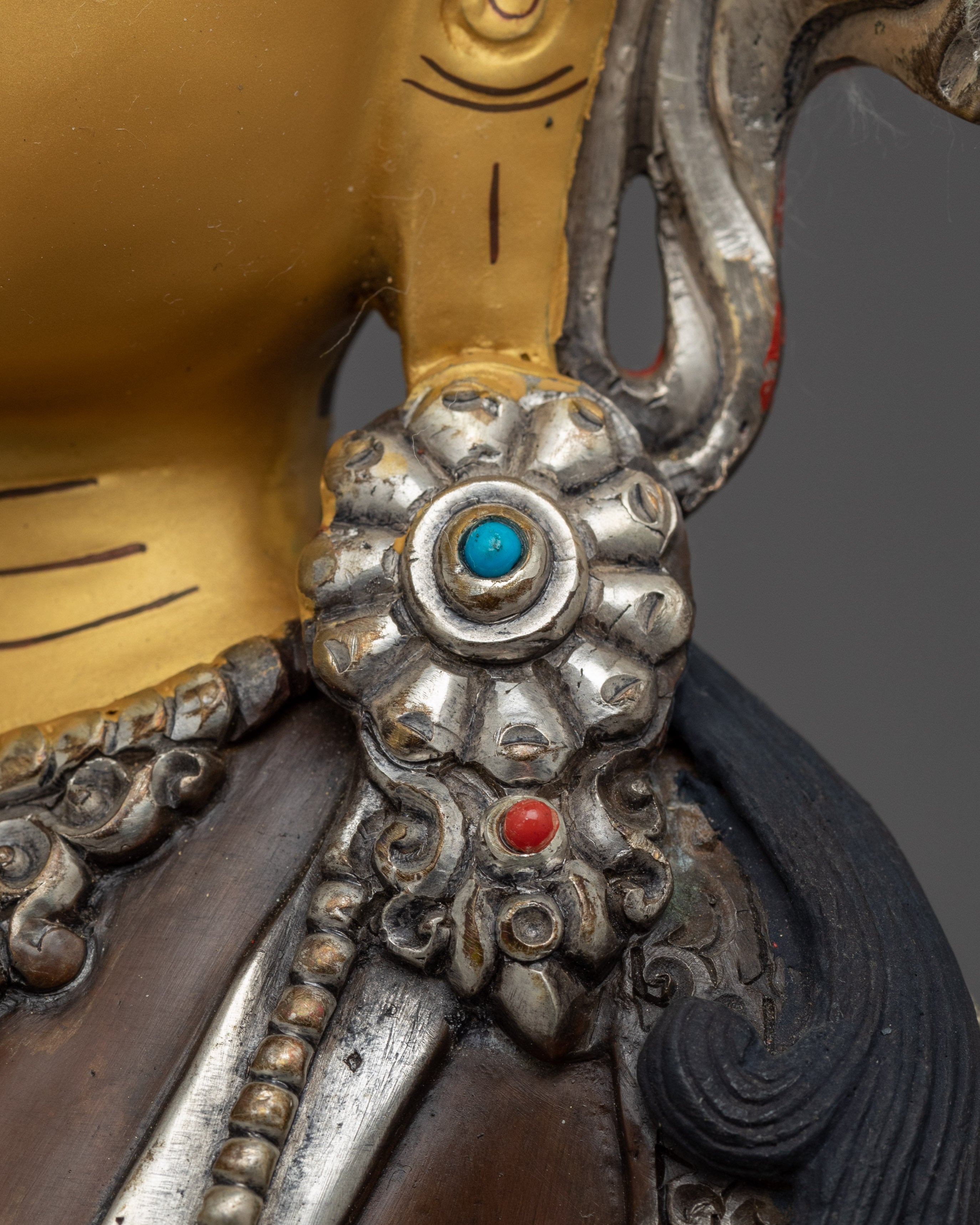 Amitayus Buddha Sculpture for Meditation | Traditional Handcrafted Buddhist Art