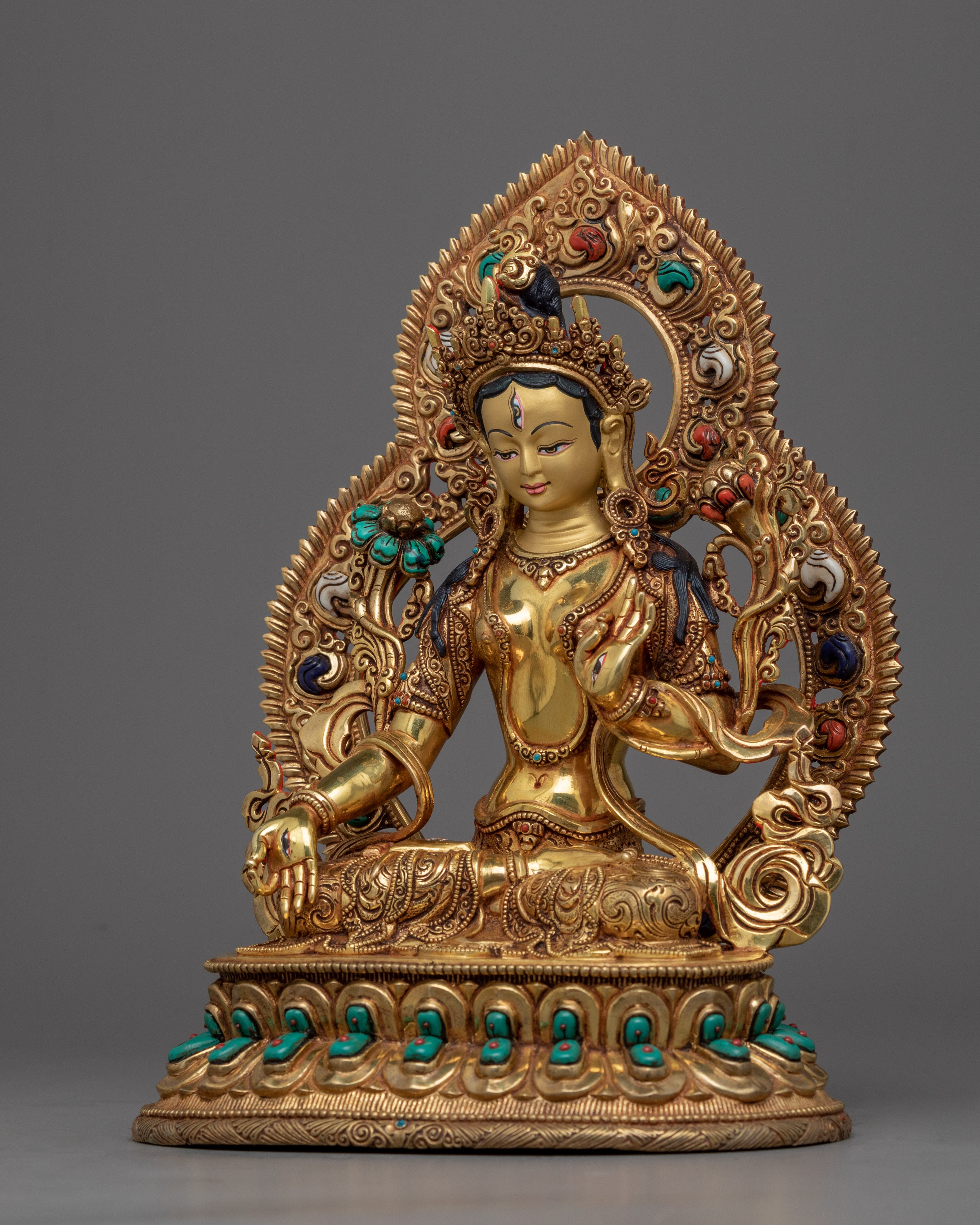 Goddess White Tara Statue | Symbol of Compassion