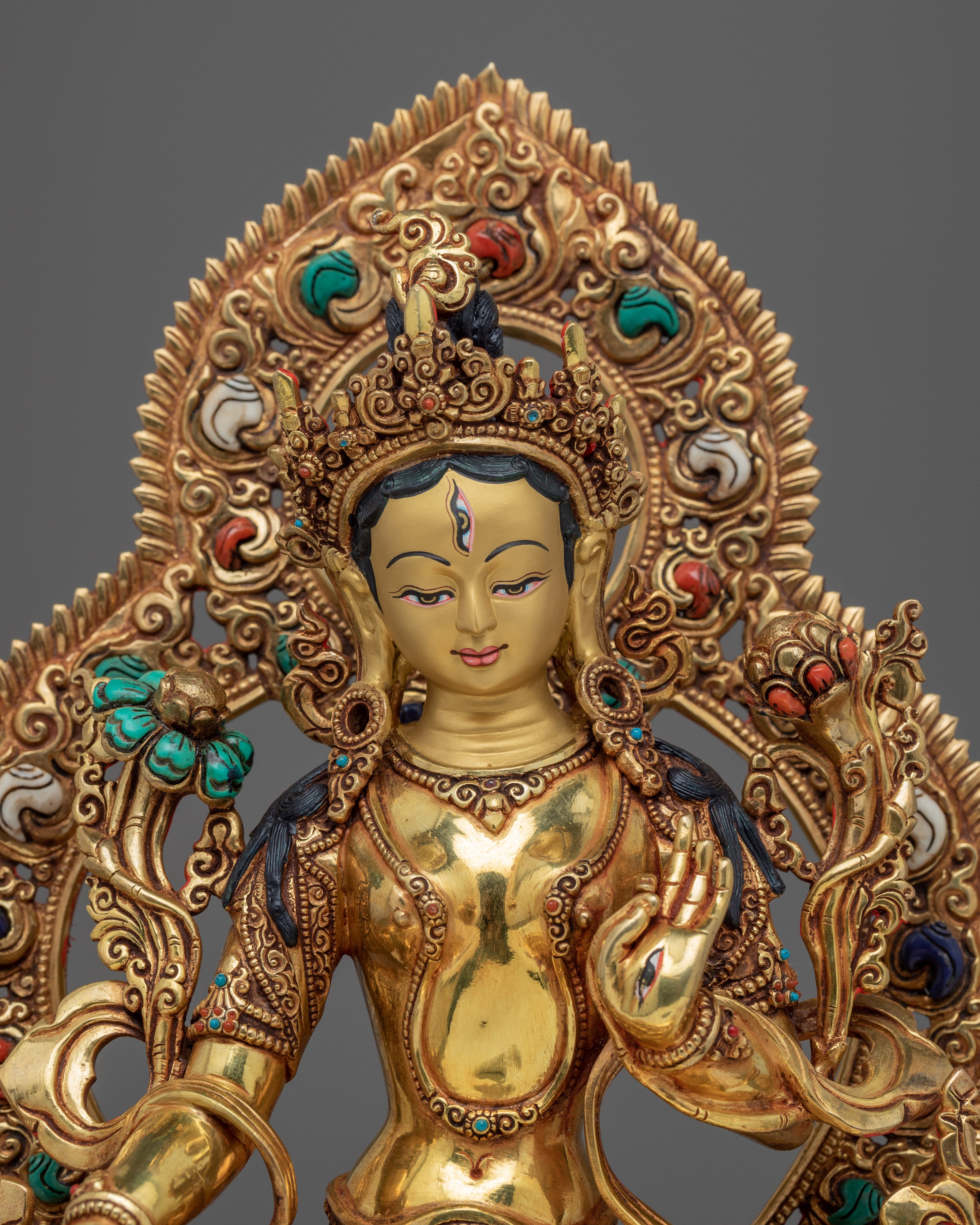 Goddess White Tara Statue | Symbol of Compassion